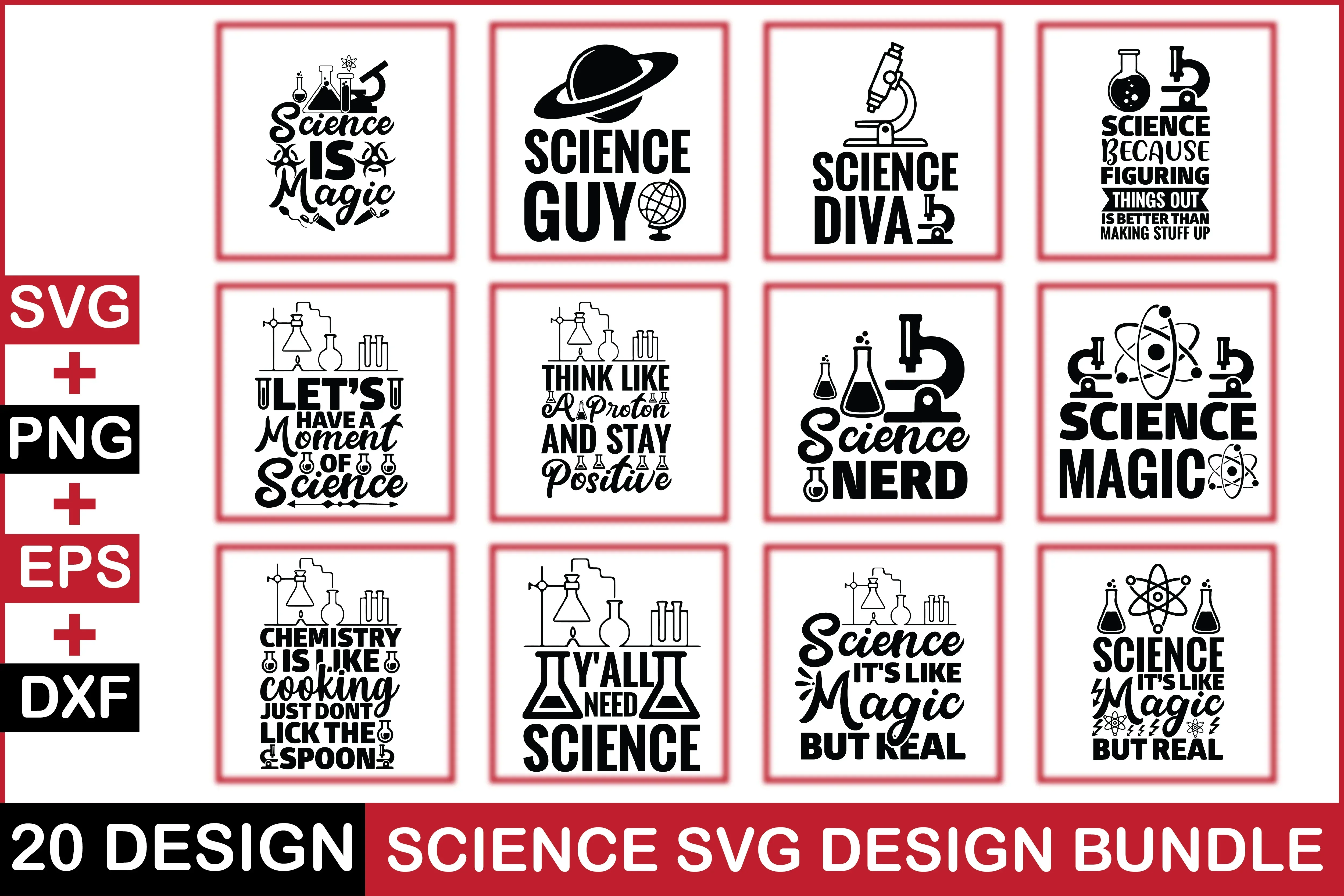 2 Science SVG Bundle - Image 2