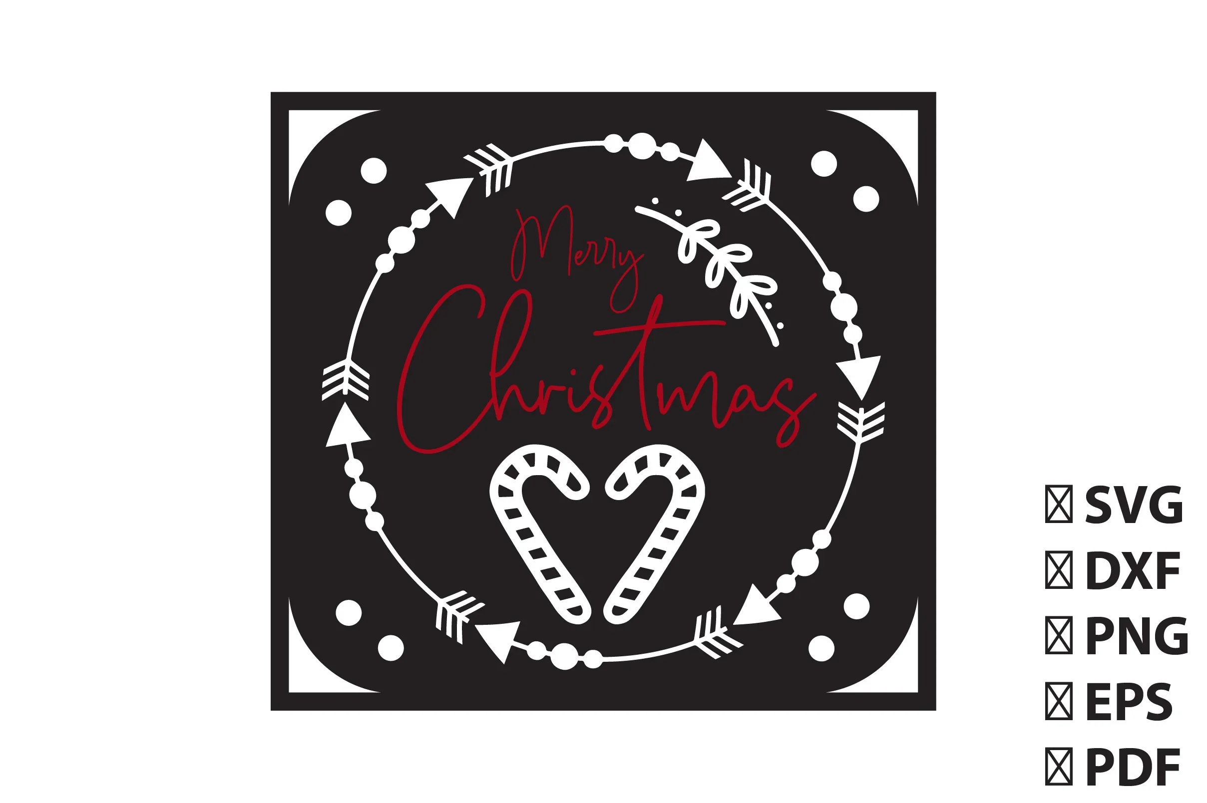 3D Christmas Insert Card Cutting Bundle - Image 2