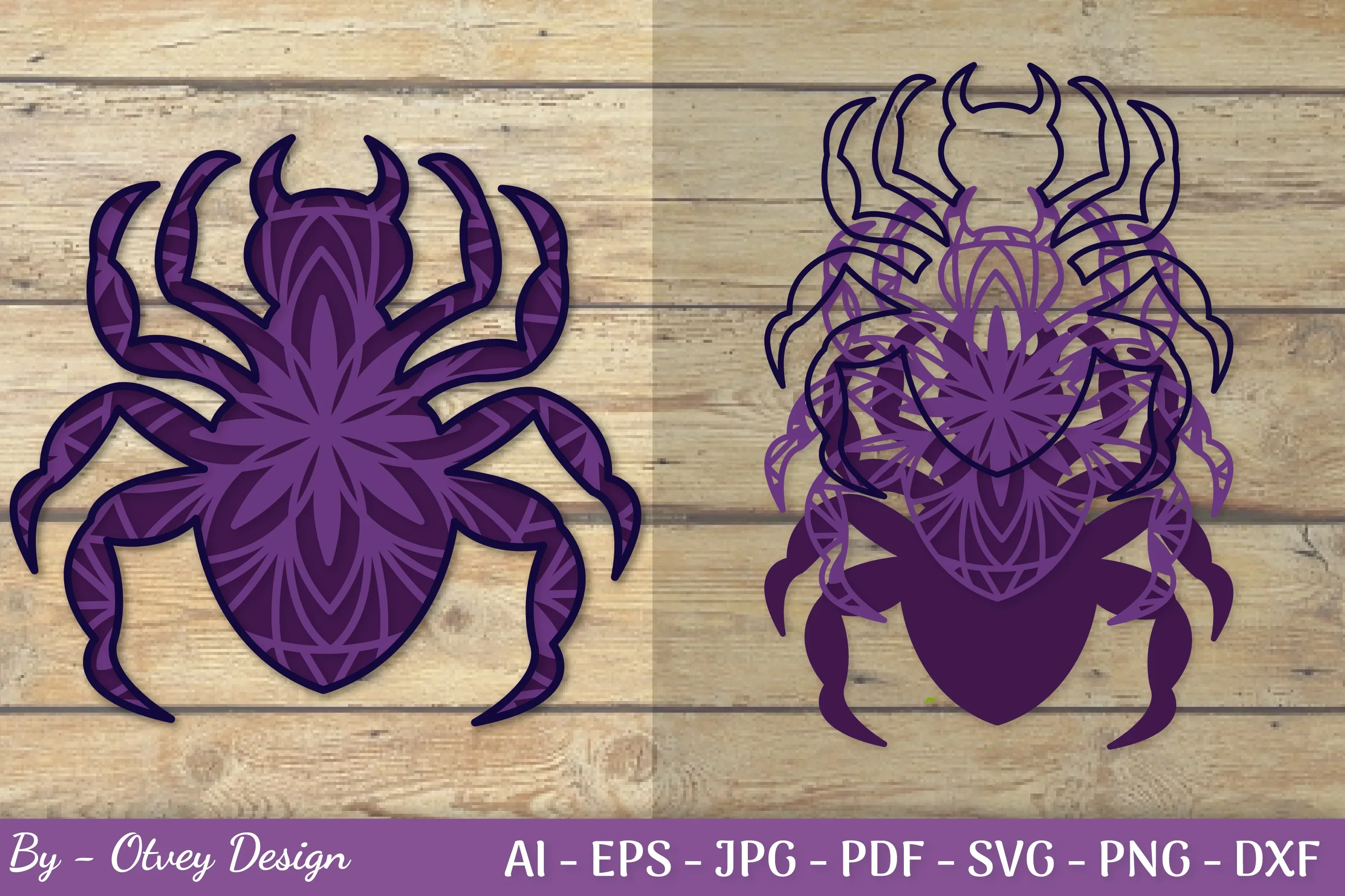 3D Layered Halloween SVG Bundle - Image 2