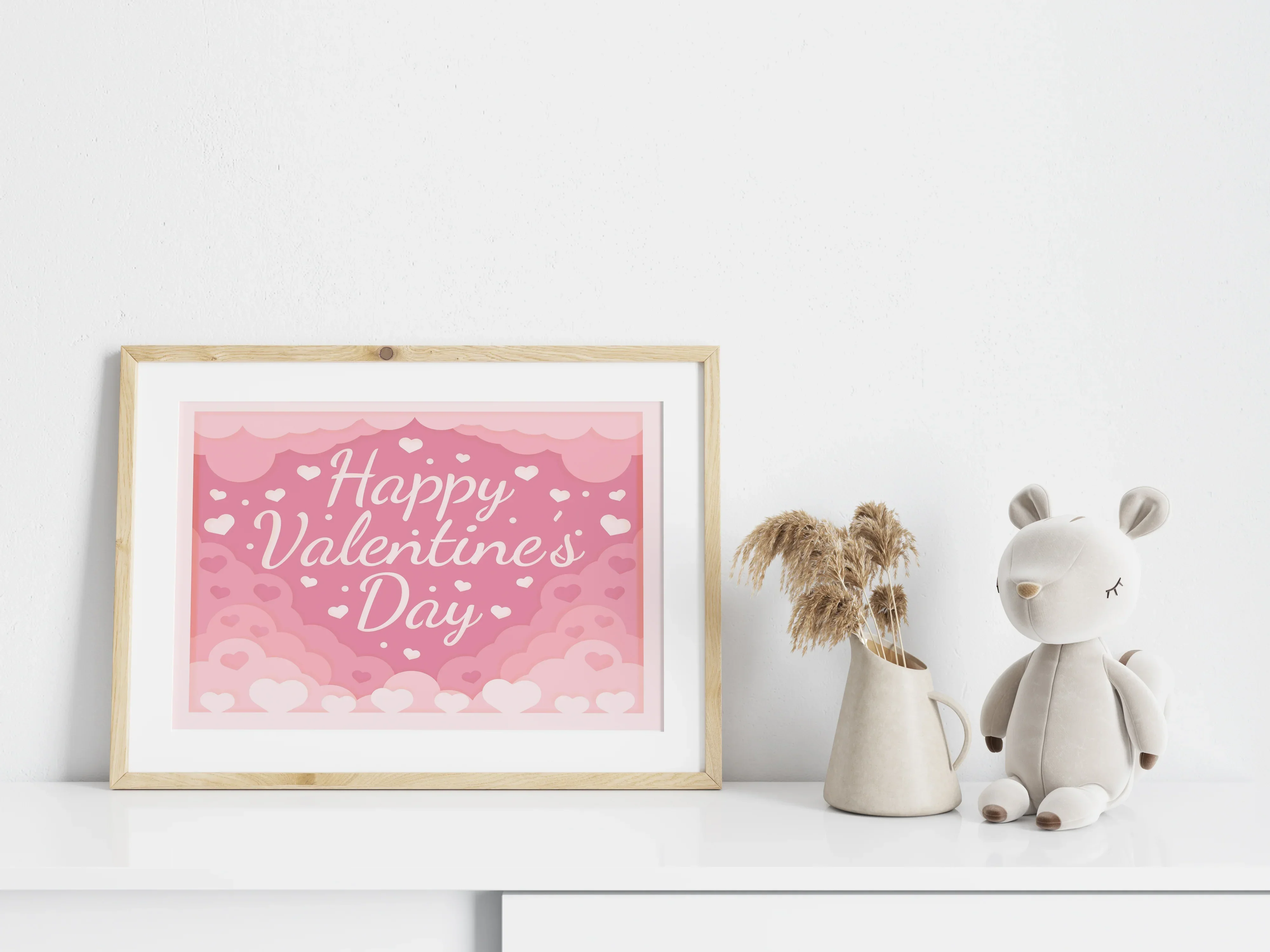 3D Shadow Box Valentine's Layered Papercut SVG Bundle - Image 2