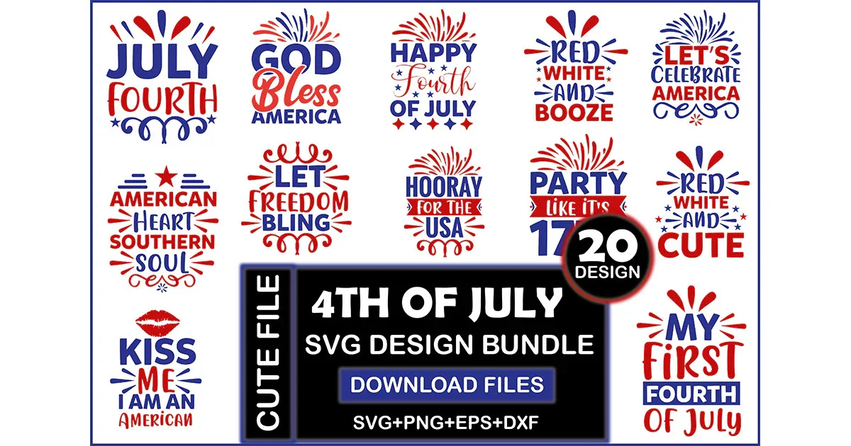 4th Of July SVG Bundle - Image 3