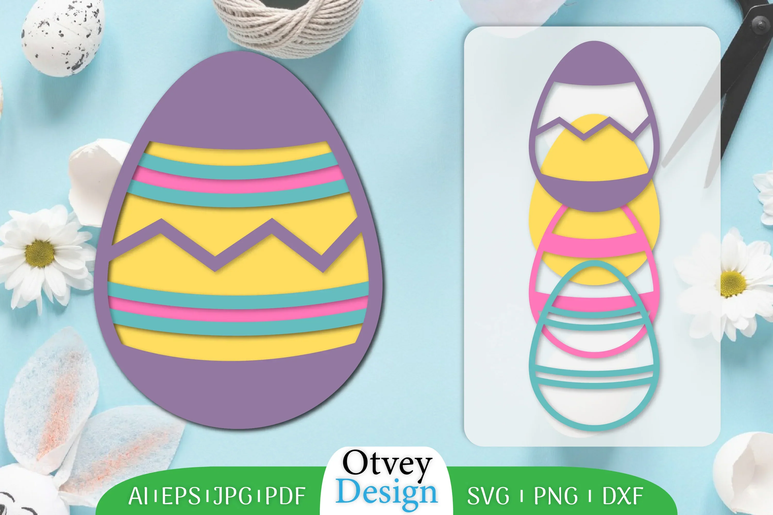 Easter Eggs SVG Bundle