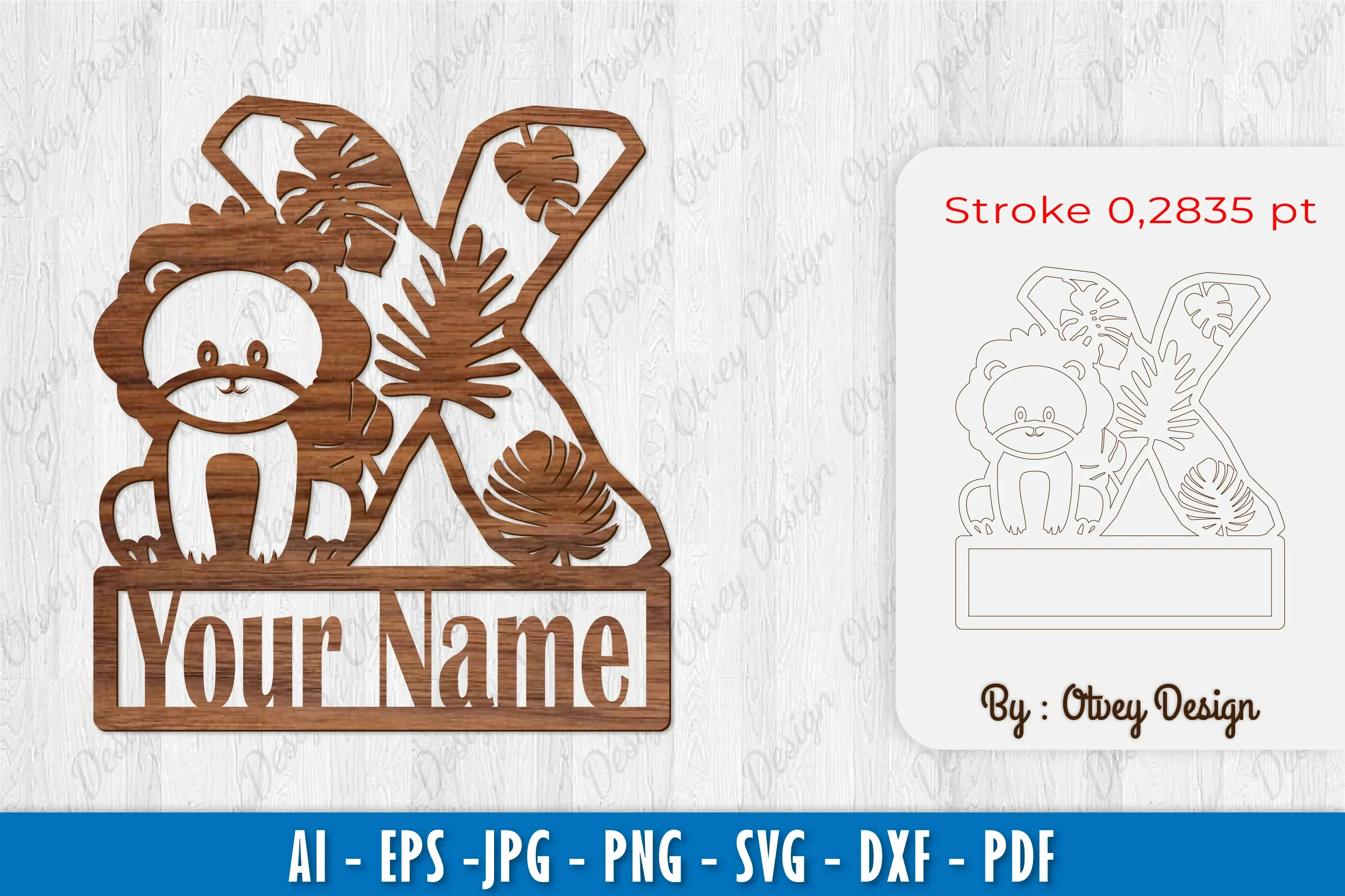 X-Your Name SVG Bundle