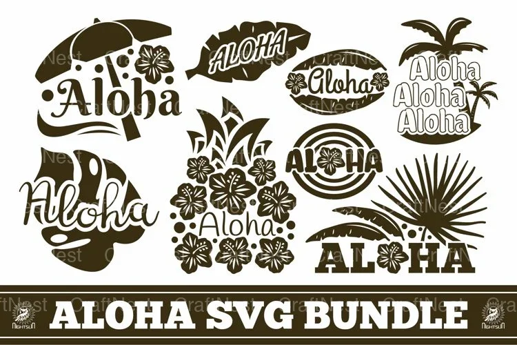 Aloha SVG Bundle