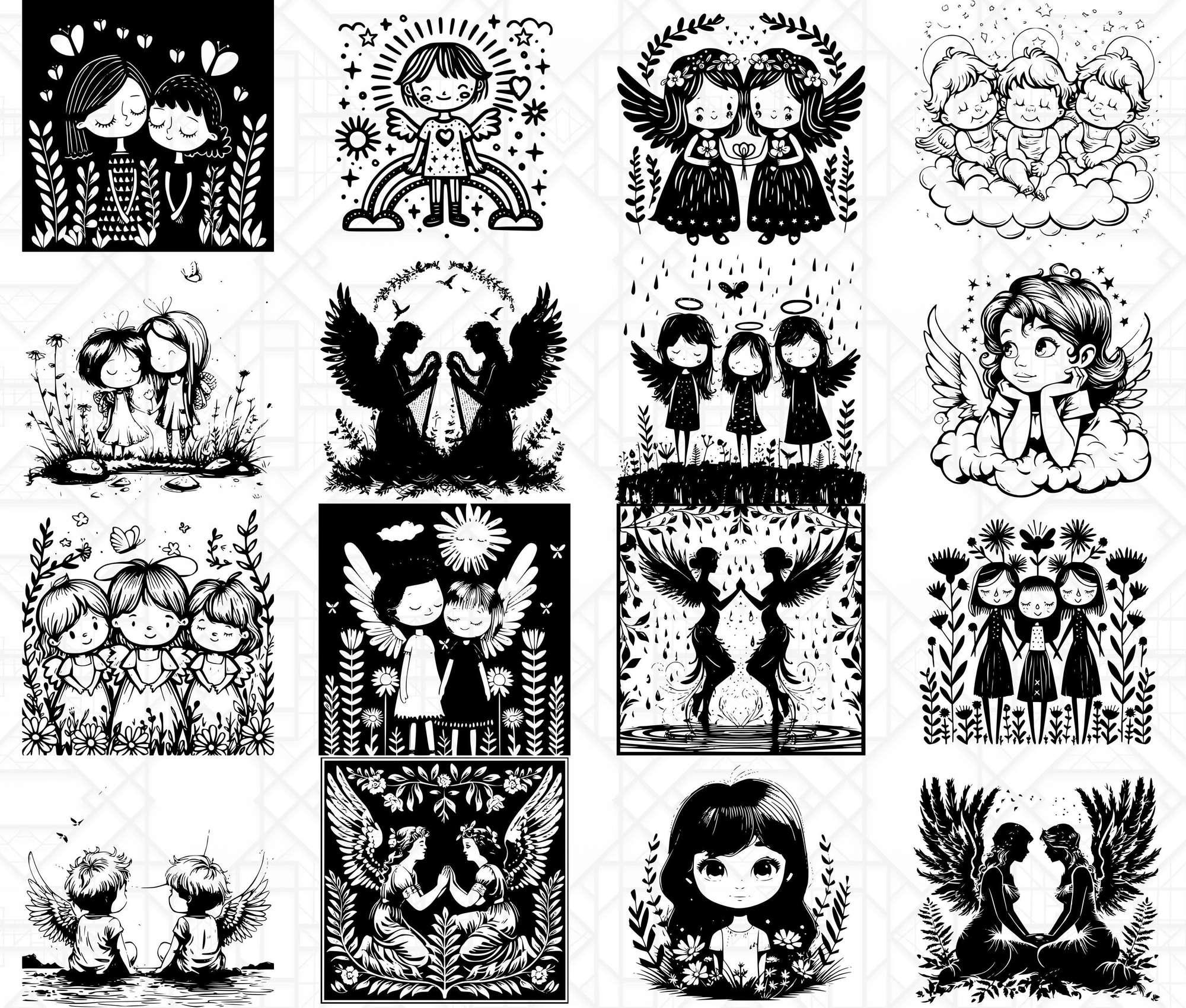 Angels Summer SVG Bundle - Image 3