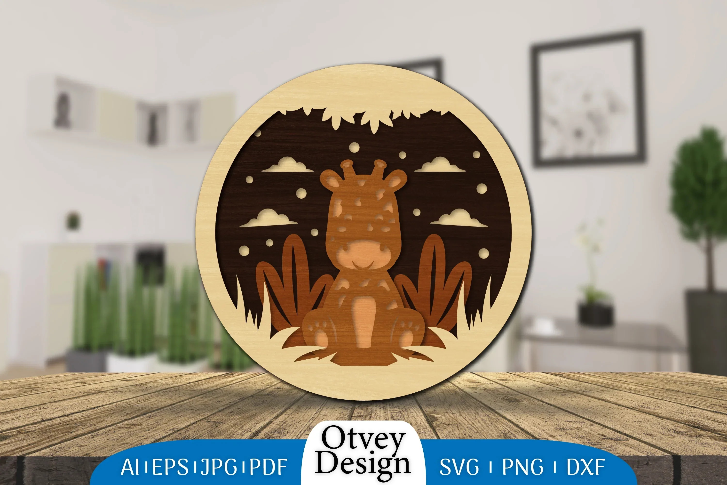 Animals 3D Layered Lasercut SVG Bundle