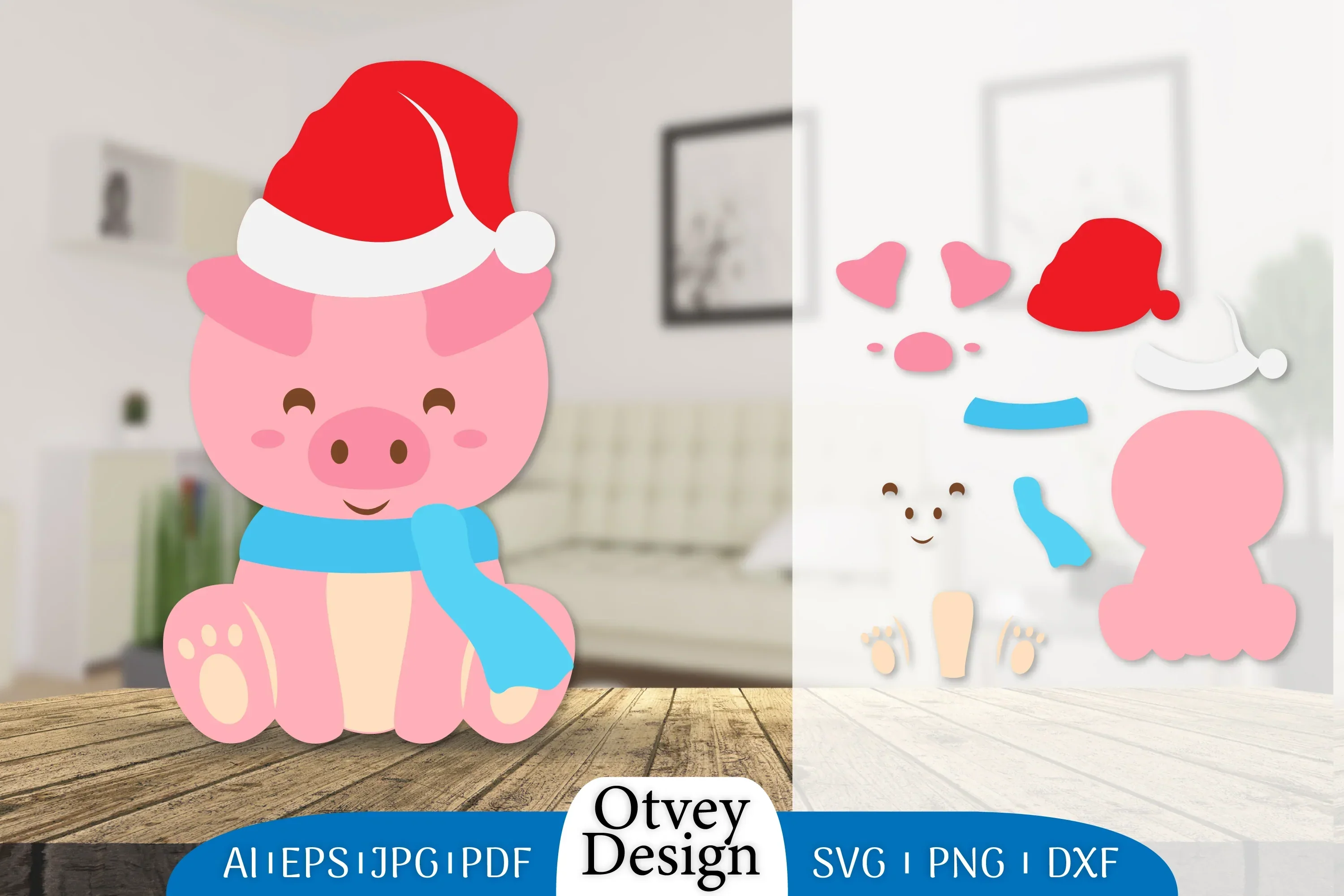 Animals Christmas SVG Bundle