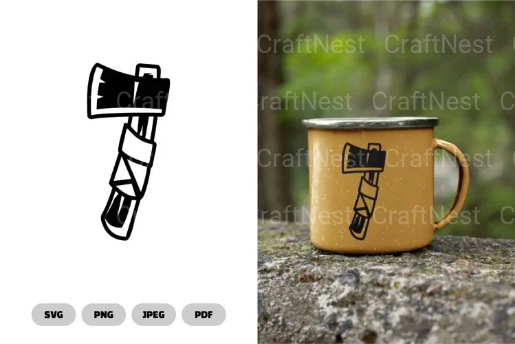 Axe Camping SVG Bundle