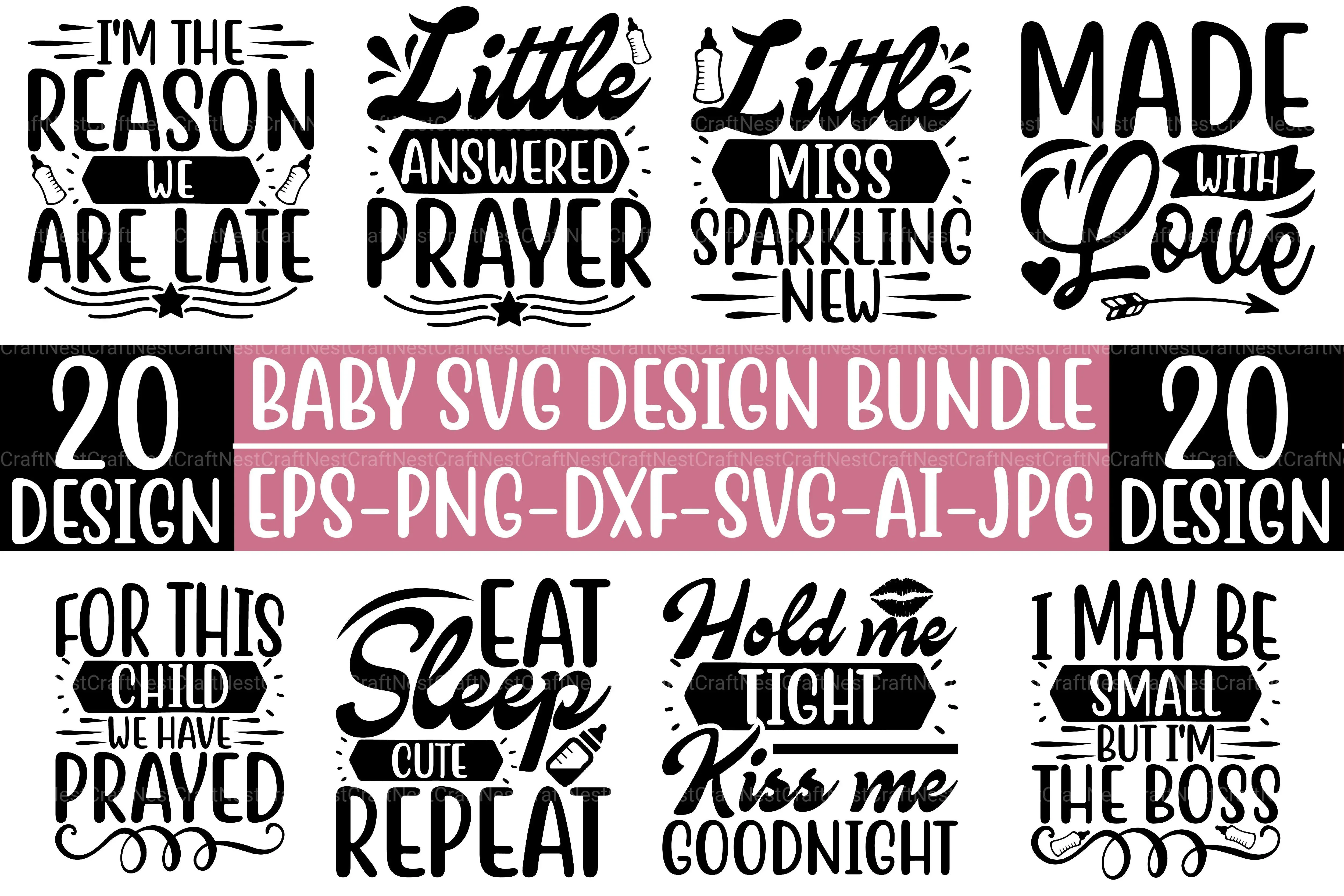 Baby SVG Bundle