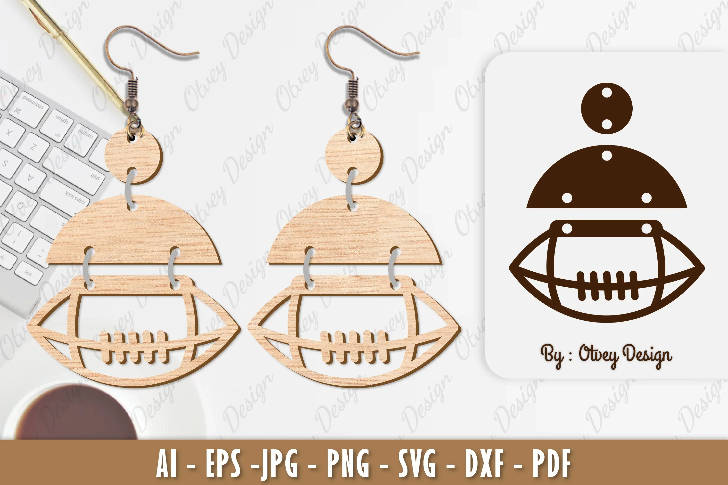 Ball Earring SVG Bundle
