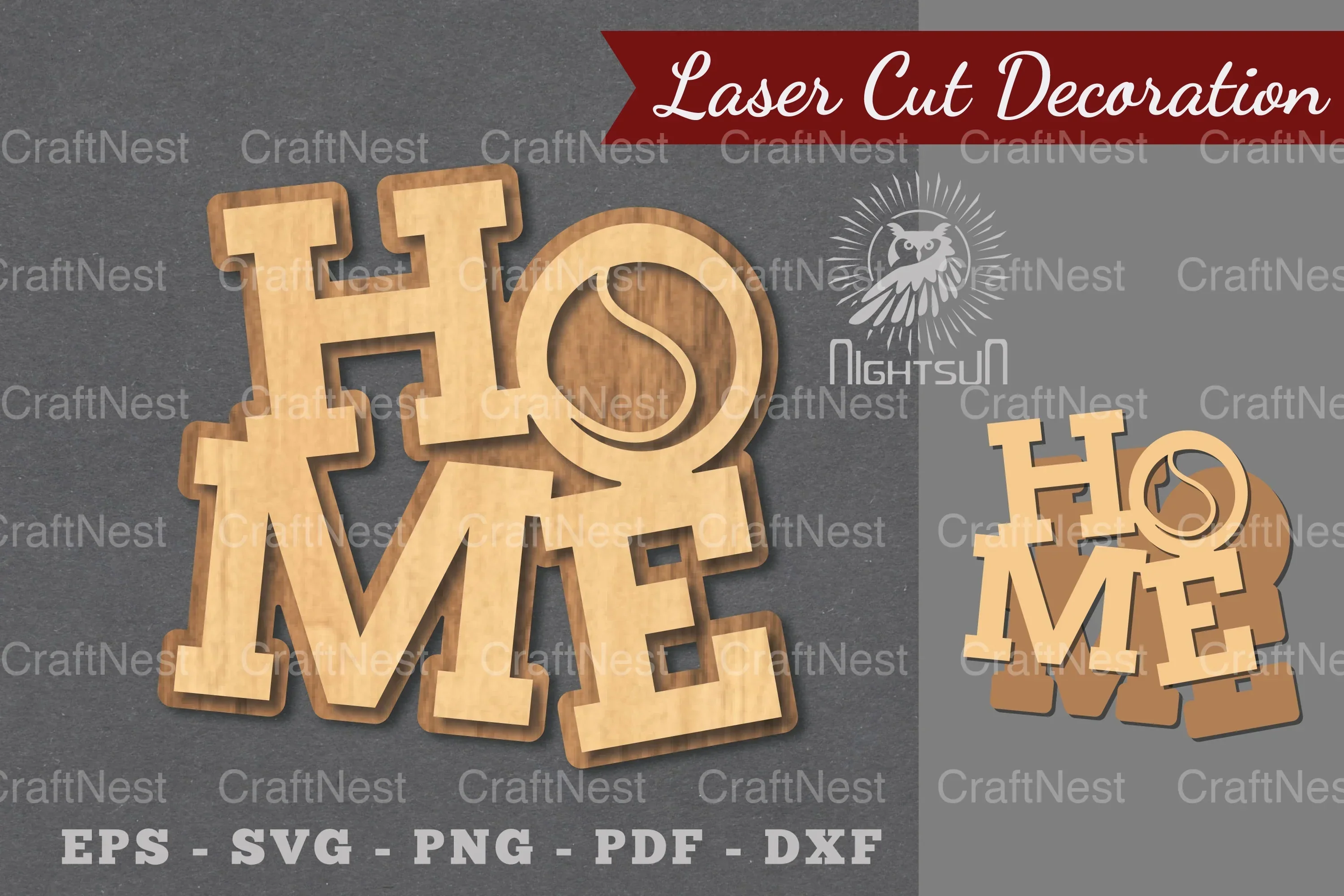 Baseball Home Laser Cut Decoration Clipart Bundle
