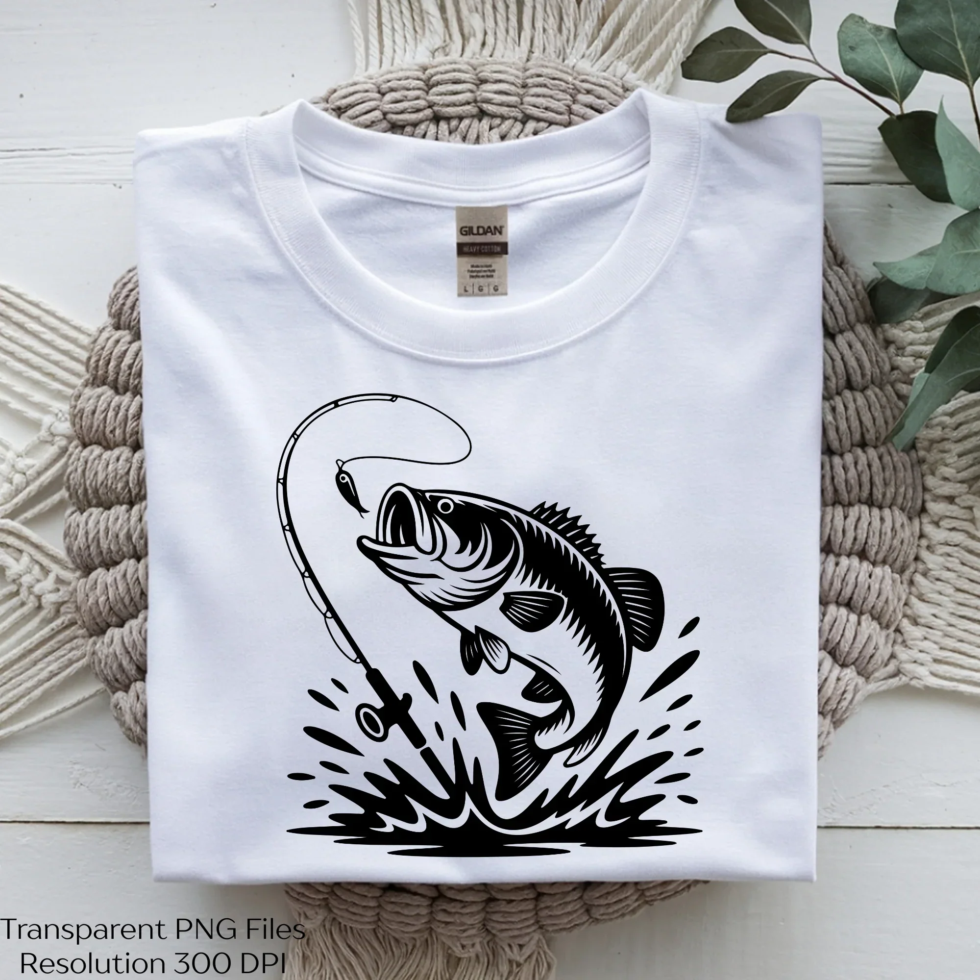 Bass Fishing Clipart Bundle