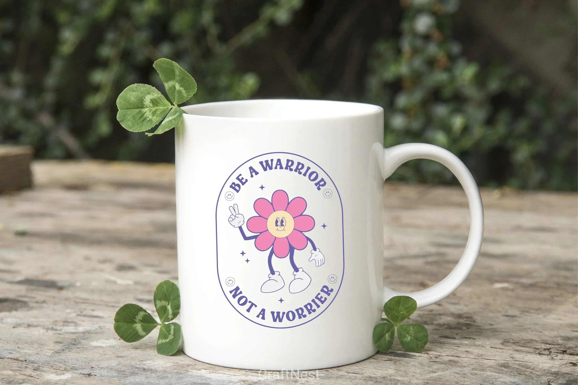 Be A Warrior Not A Worrier SVG Bundle - Image 4