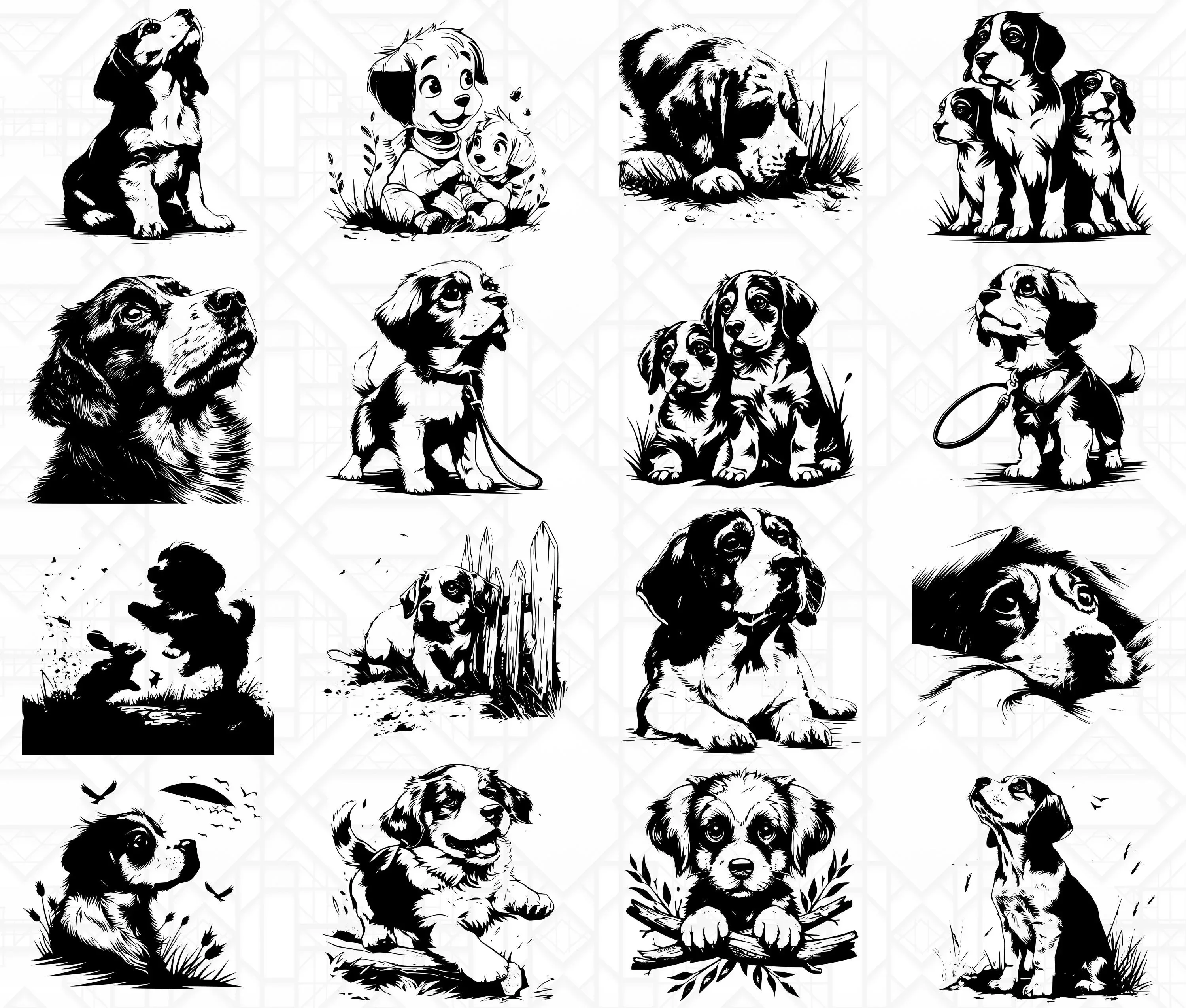 Beagle Dog SVG Bundle - Image 2