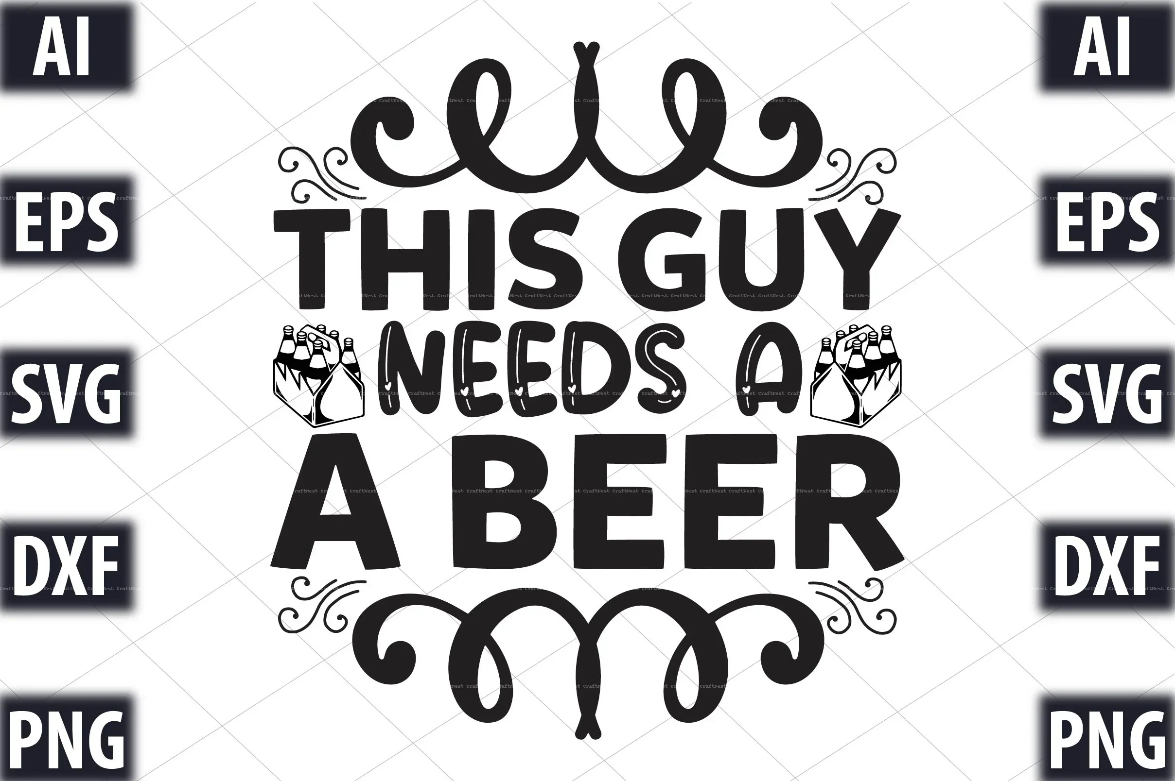 Beer Design SVG Bundle - Image 2
