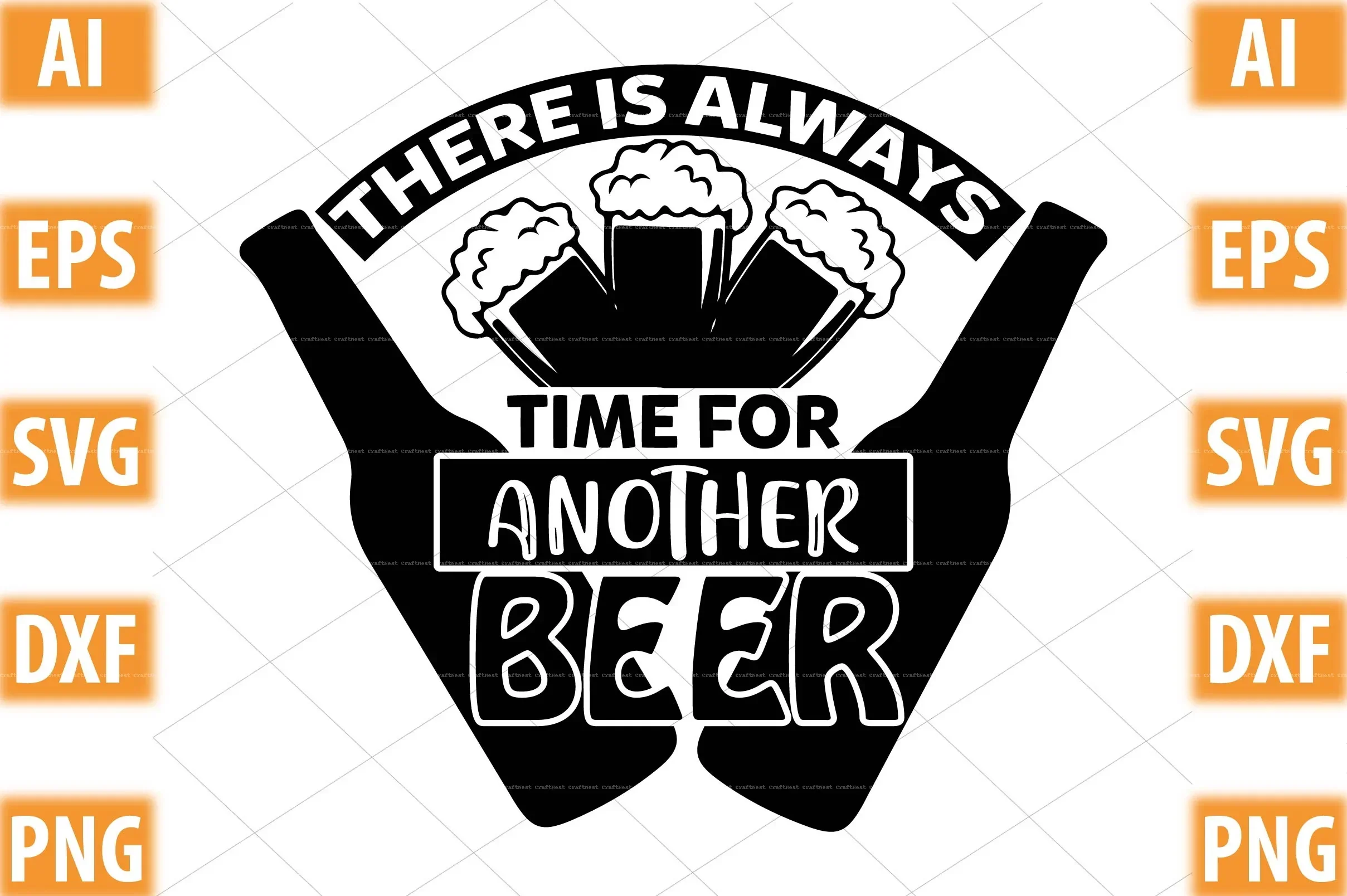 Beer Design SVG Bundle for Crafting - Image 10