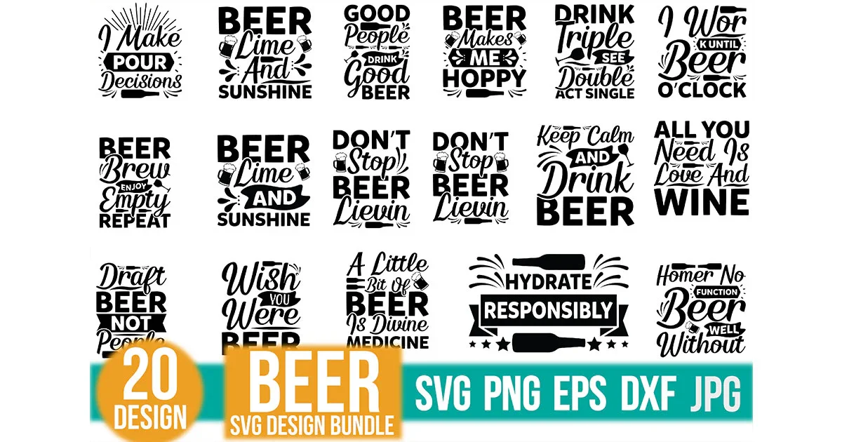 Beer SVG Bundle - Image 3