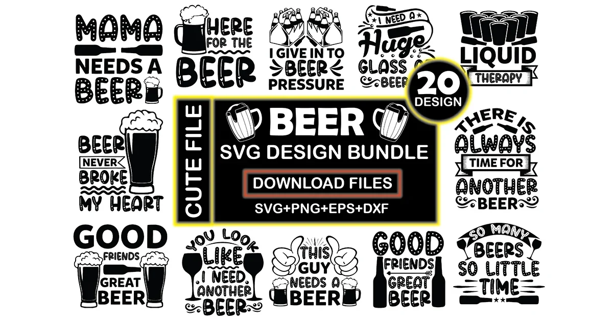 Beer SVG Bundle