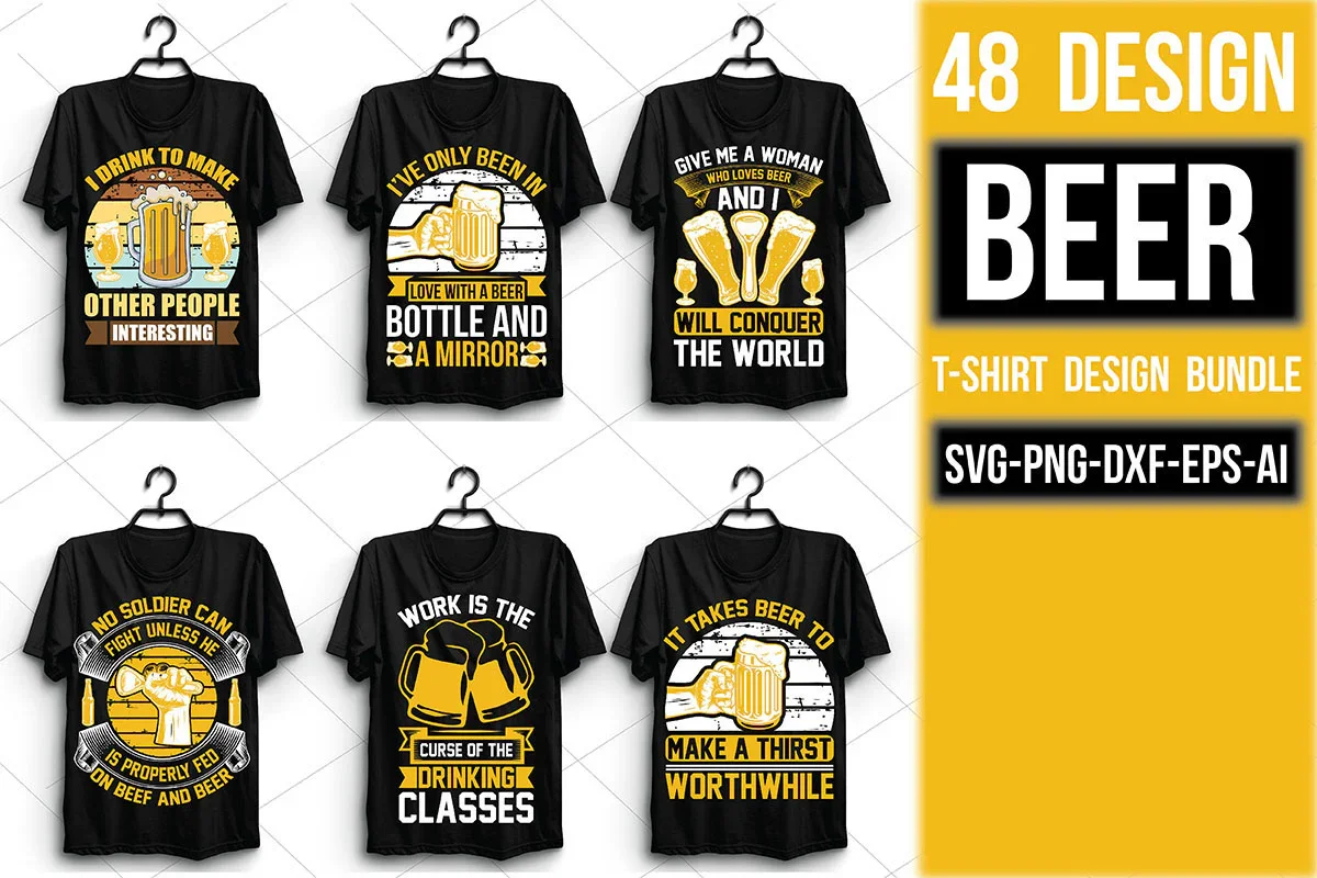 Beer T Shirt Bundle - Image 2