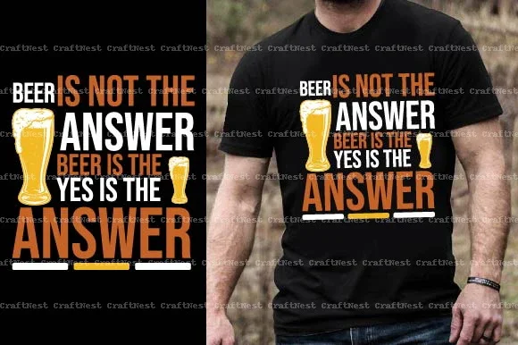 Beer T-Shirt Design SVG Bundle - Image 12