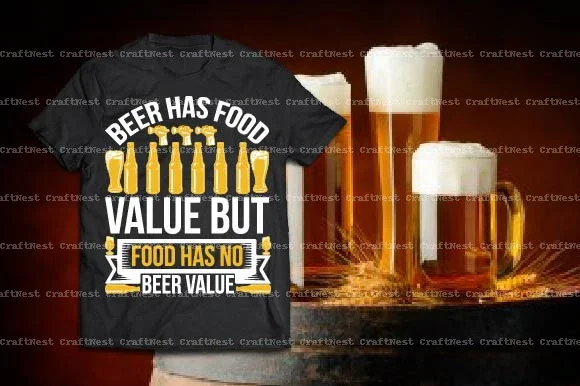 Beer T-Shirt Design SVG Bundle - Image 5