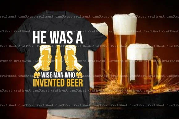 Beer T-Shirt Design SVG Bundle - Image 8