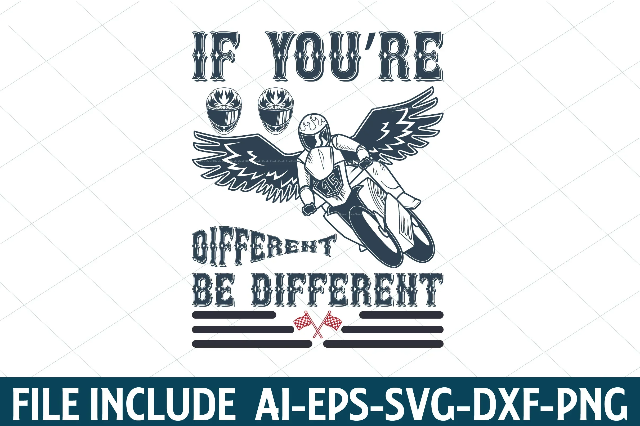 Bikes T-Shirt Design SVG Bundle - Image 12