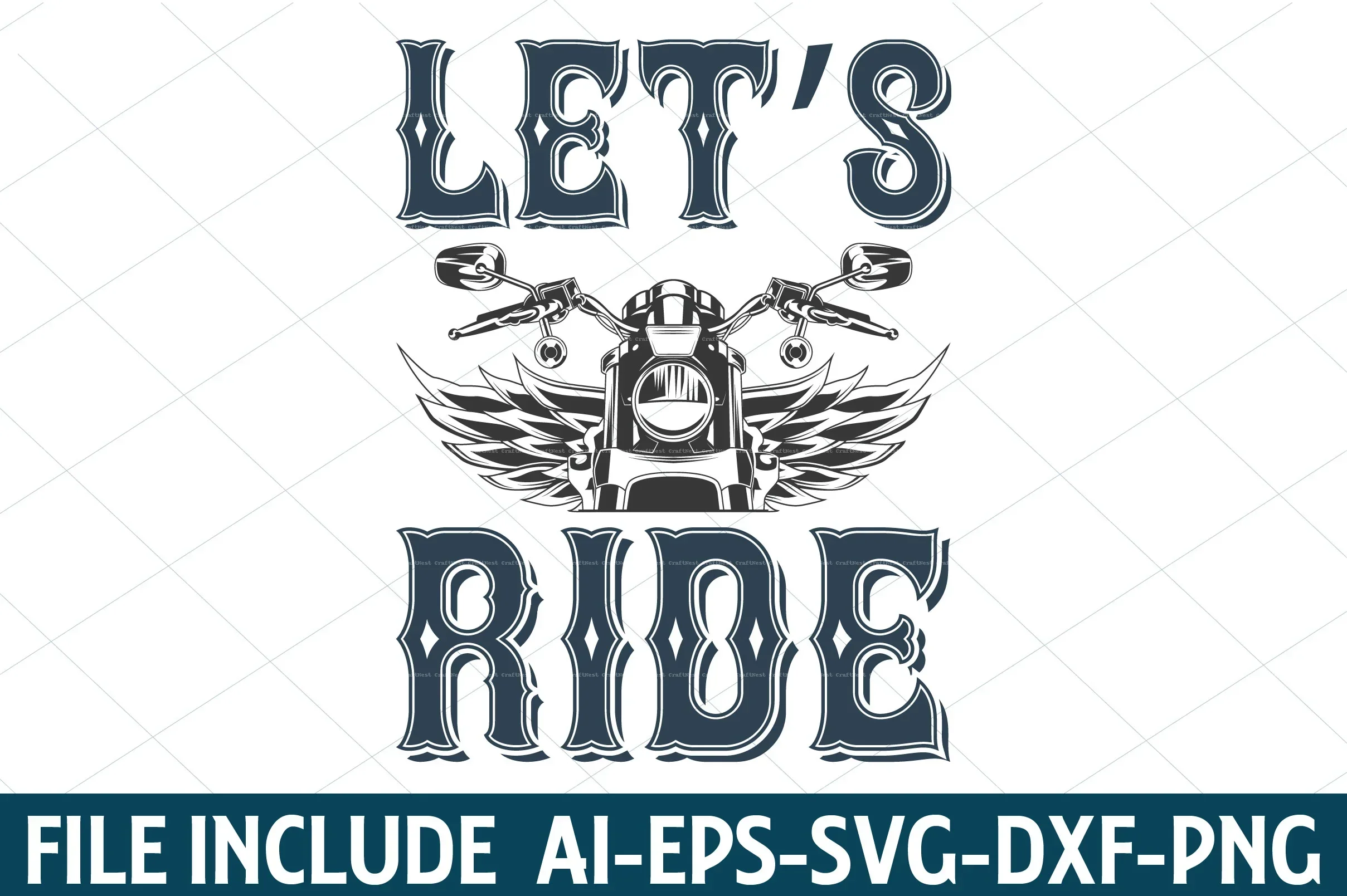 Bikes T-Shirt Design SVG Bundle - Image 7