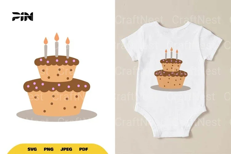 Birthday Cake SVG Bundle