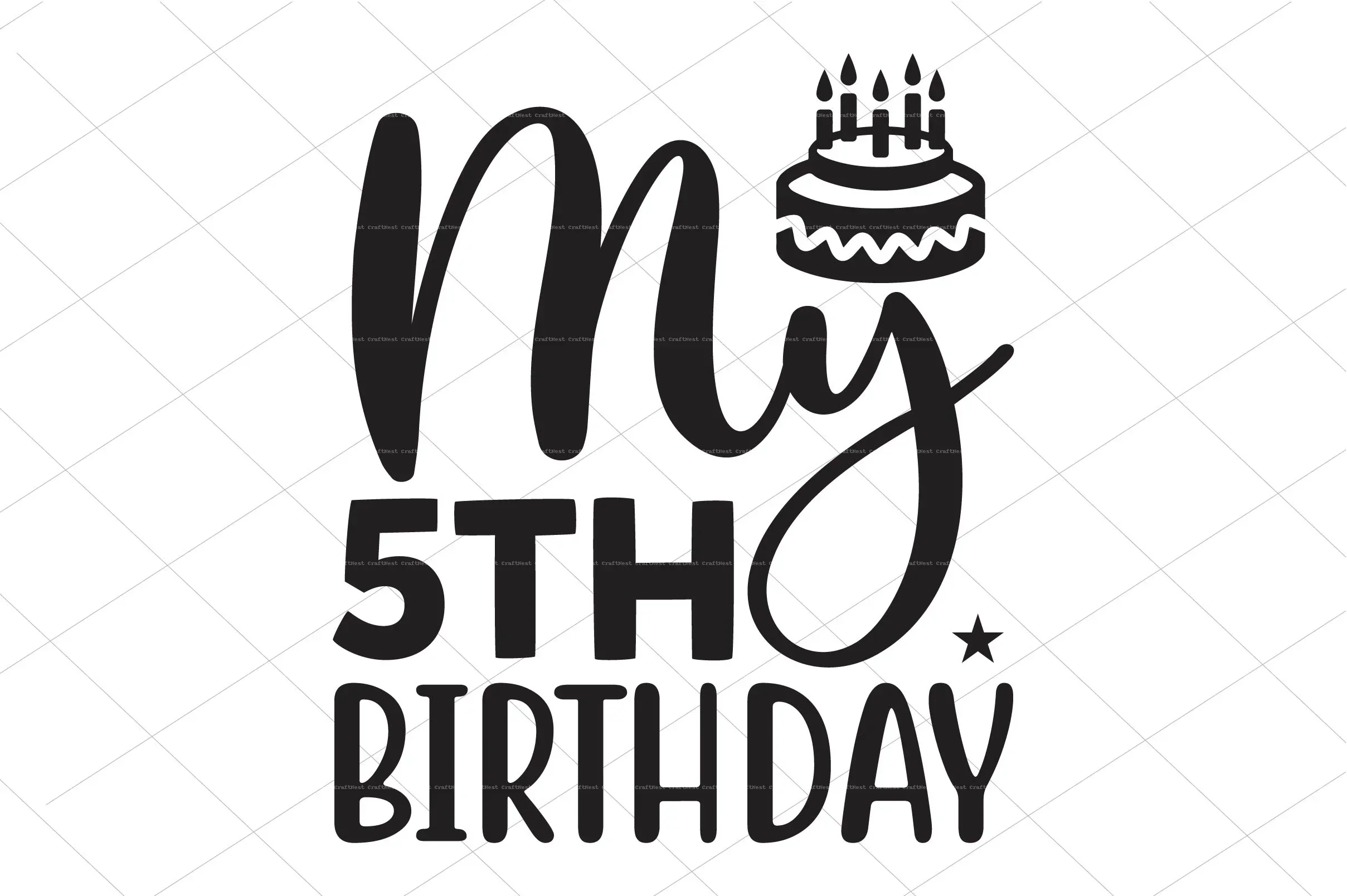 Birthday SVG Bundle - Image 3