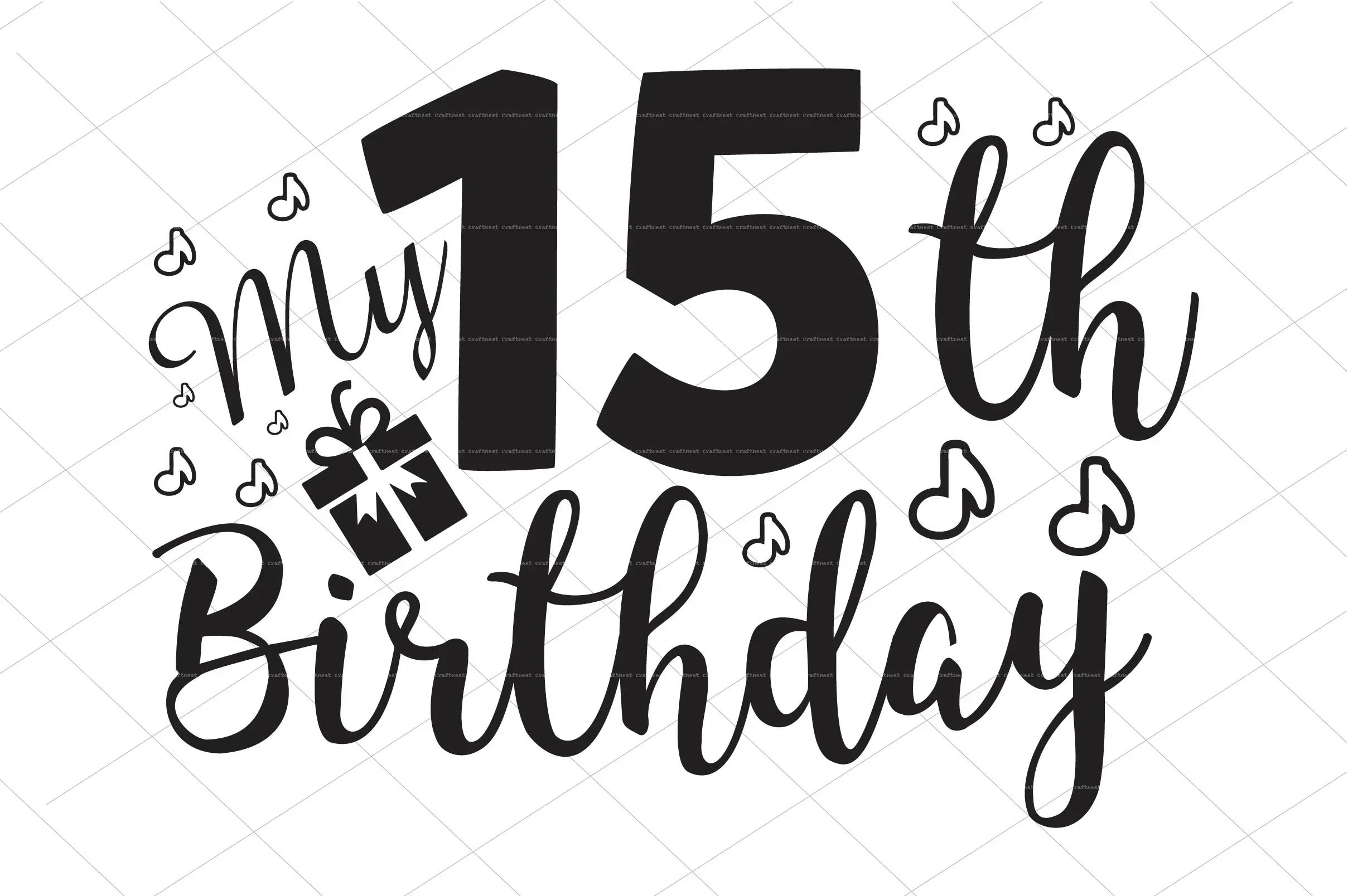Birthday SVG Bundle - Image 9