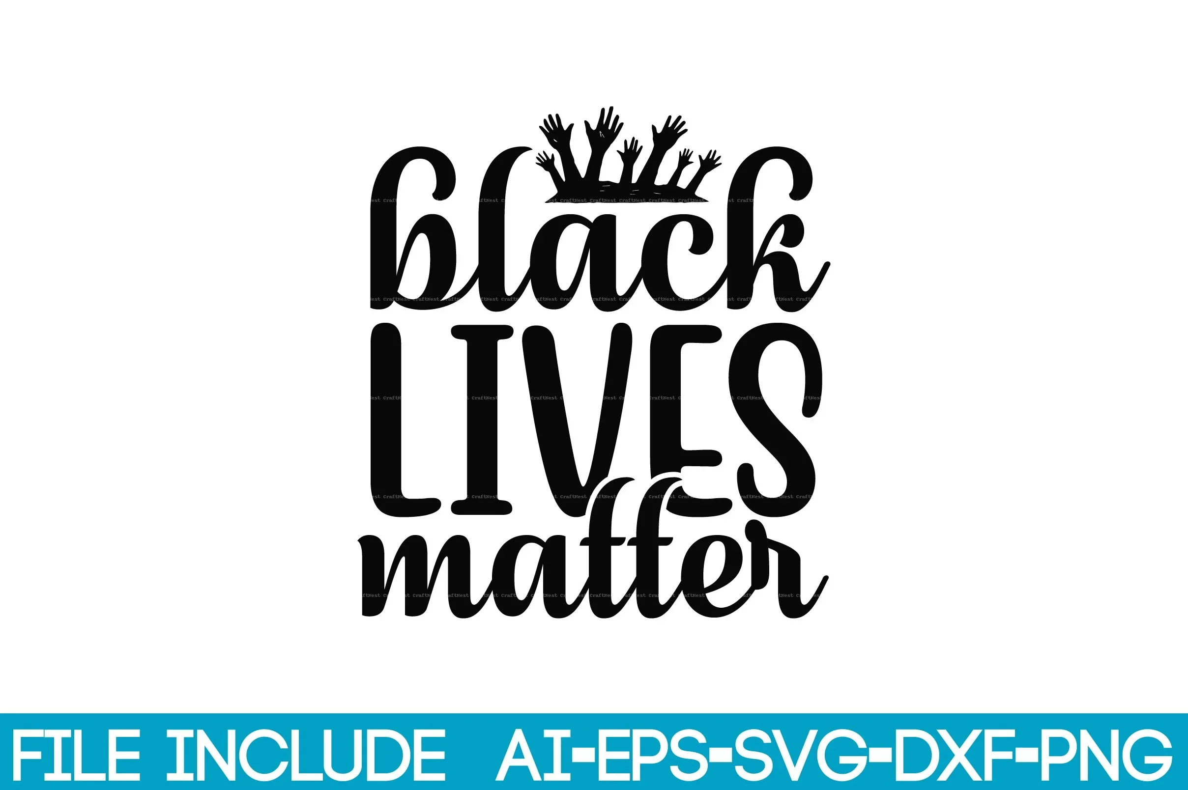 Black Lives Matter SVG Design Bundle - Image 9