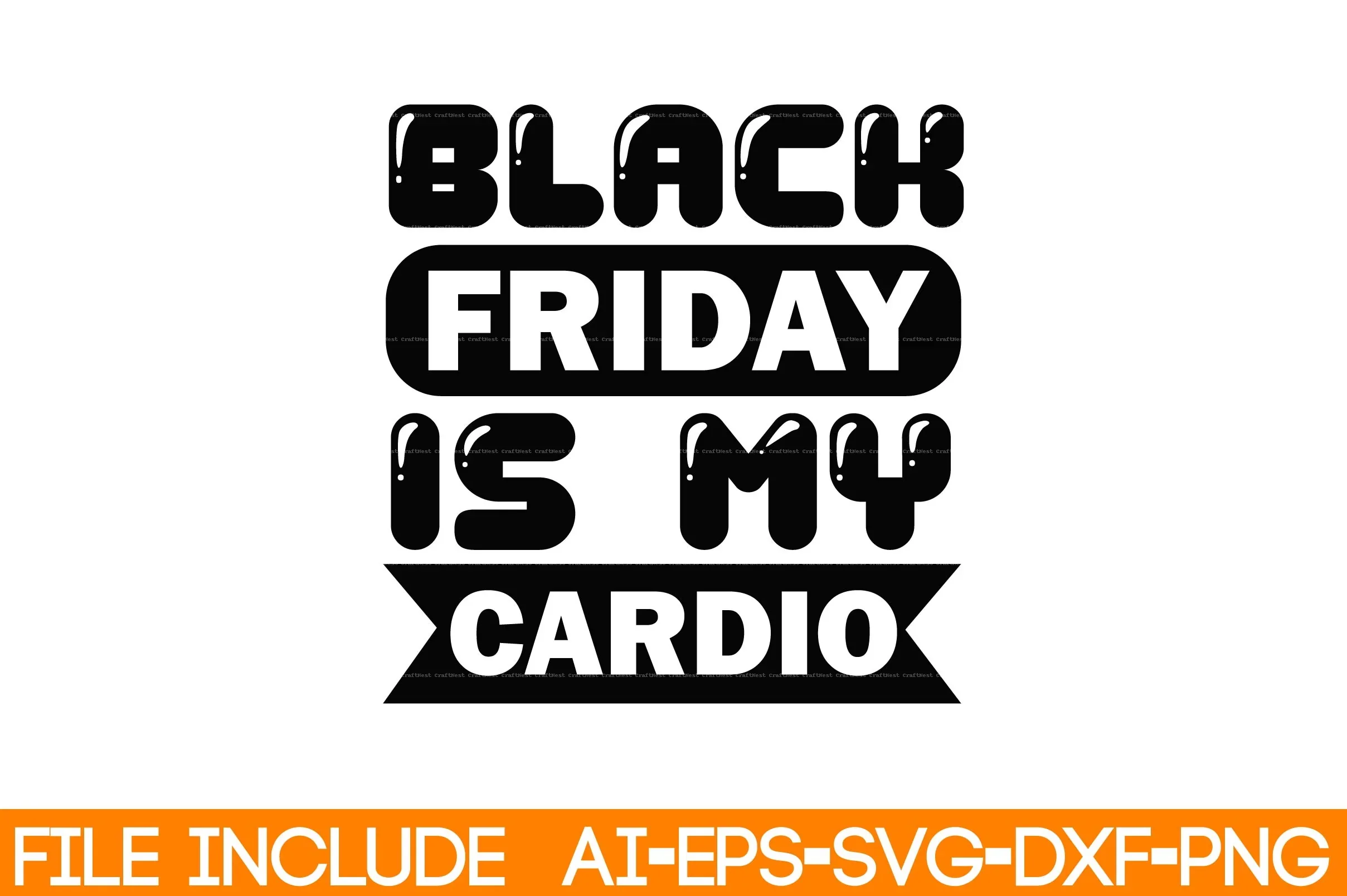 Black SVG Bundle - Image 6