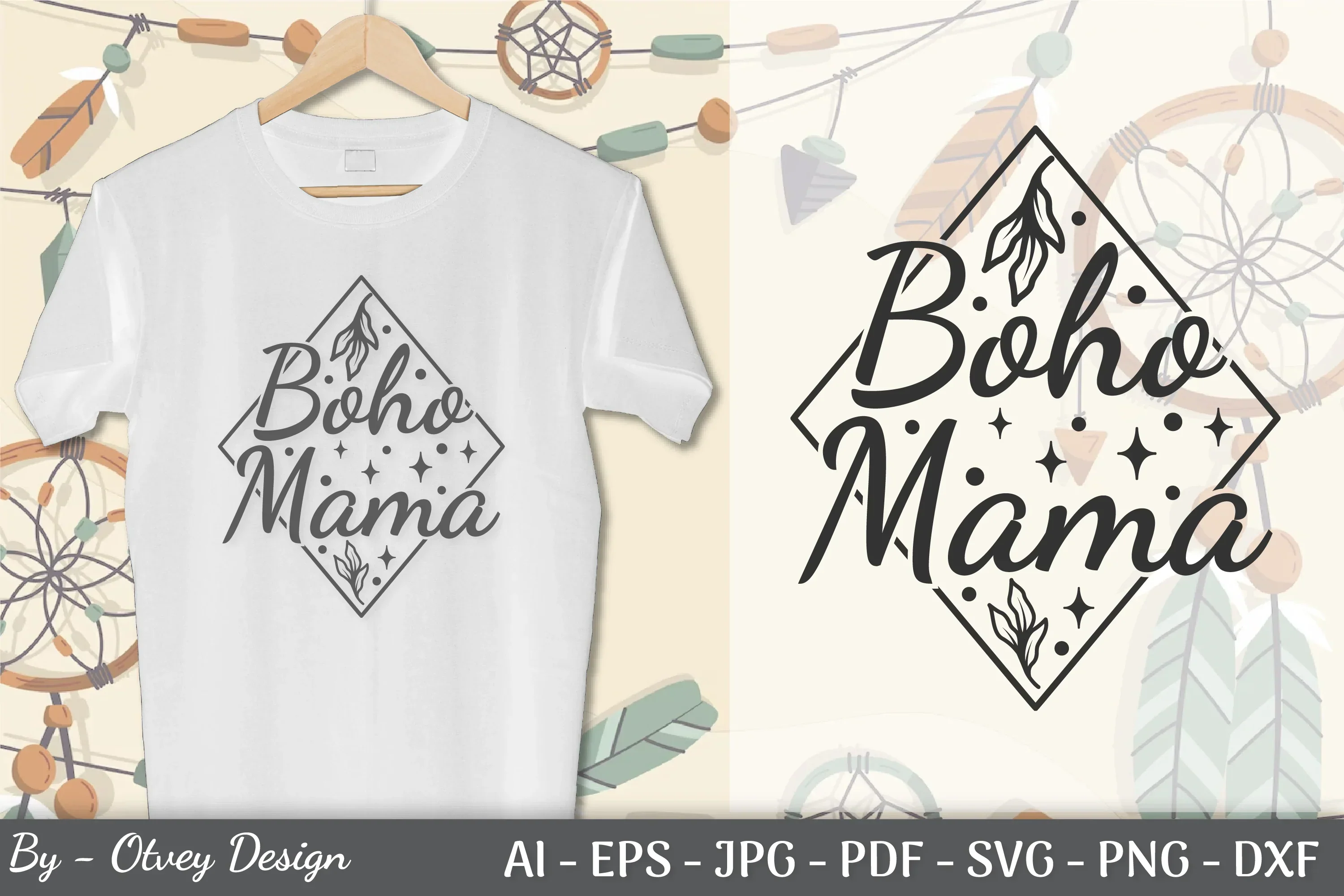 Boho Celestial SVG Bundle