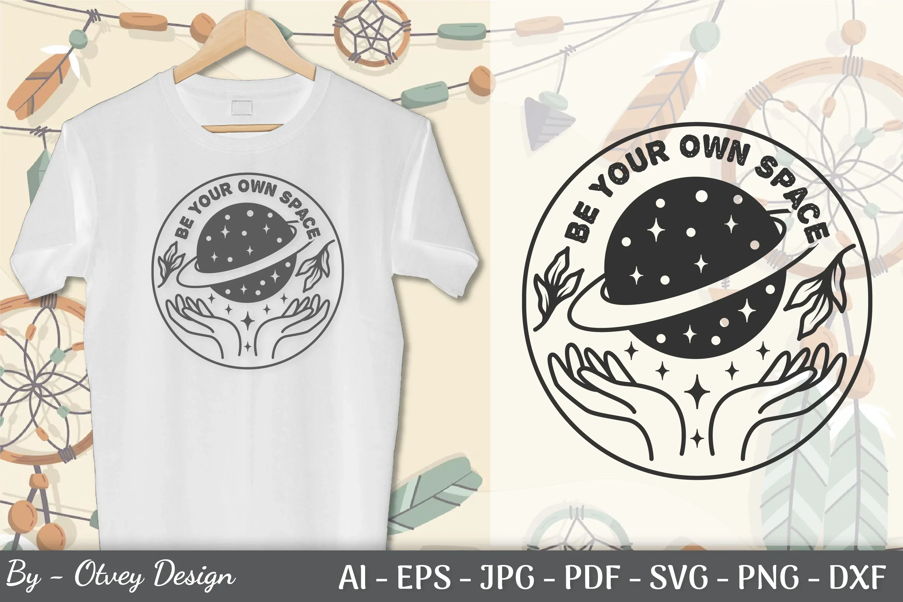 Boho Celestial SVG Bundle