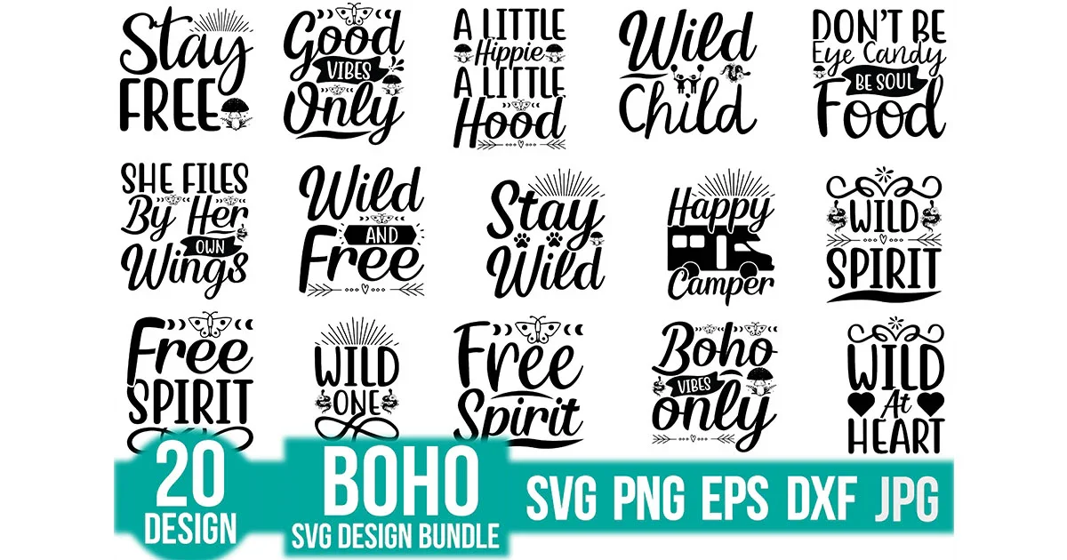 Boho SVG Bundle - Image 2