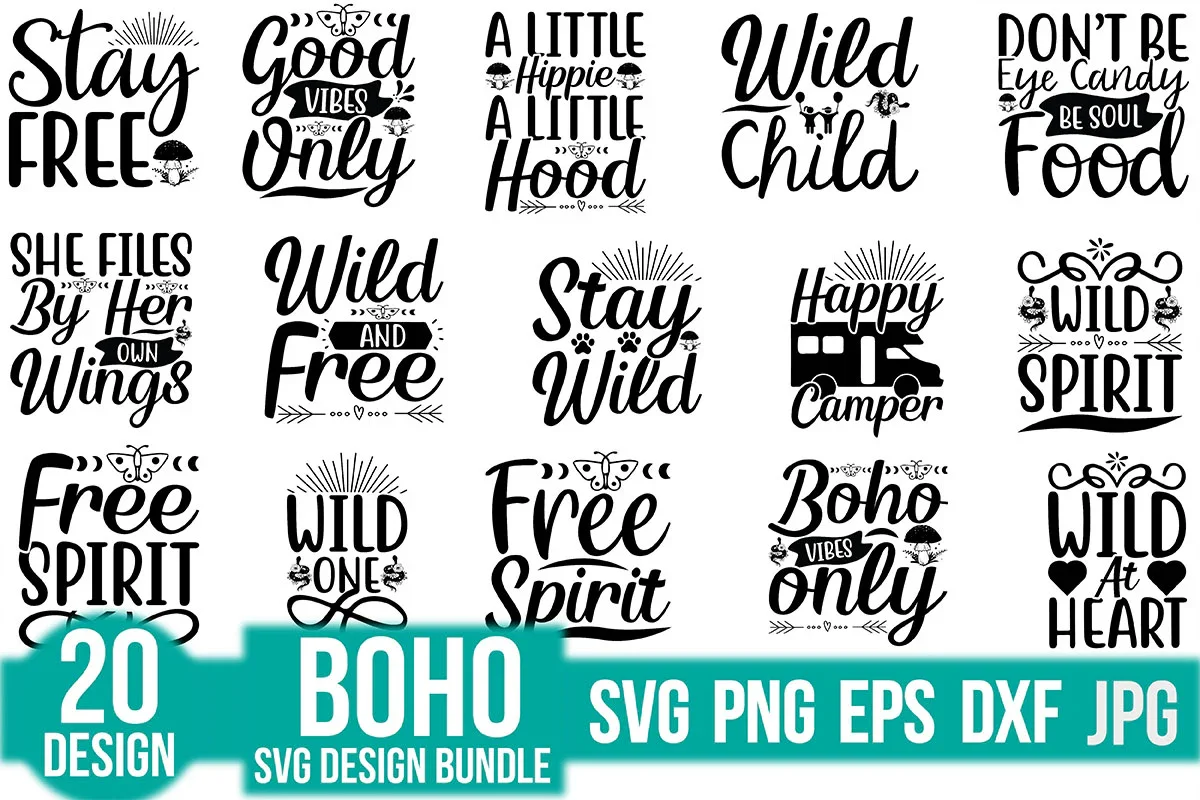 Boho SVG Bundle - Image 3