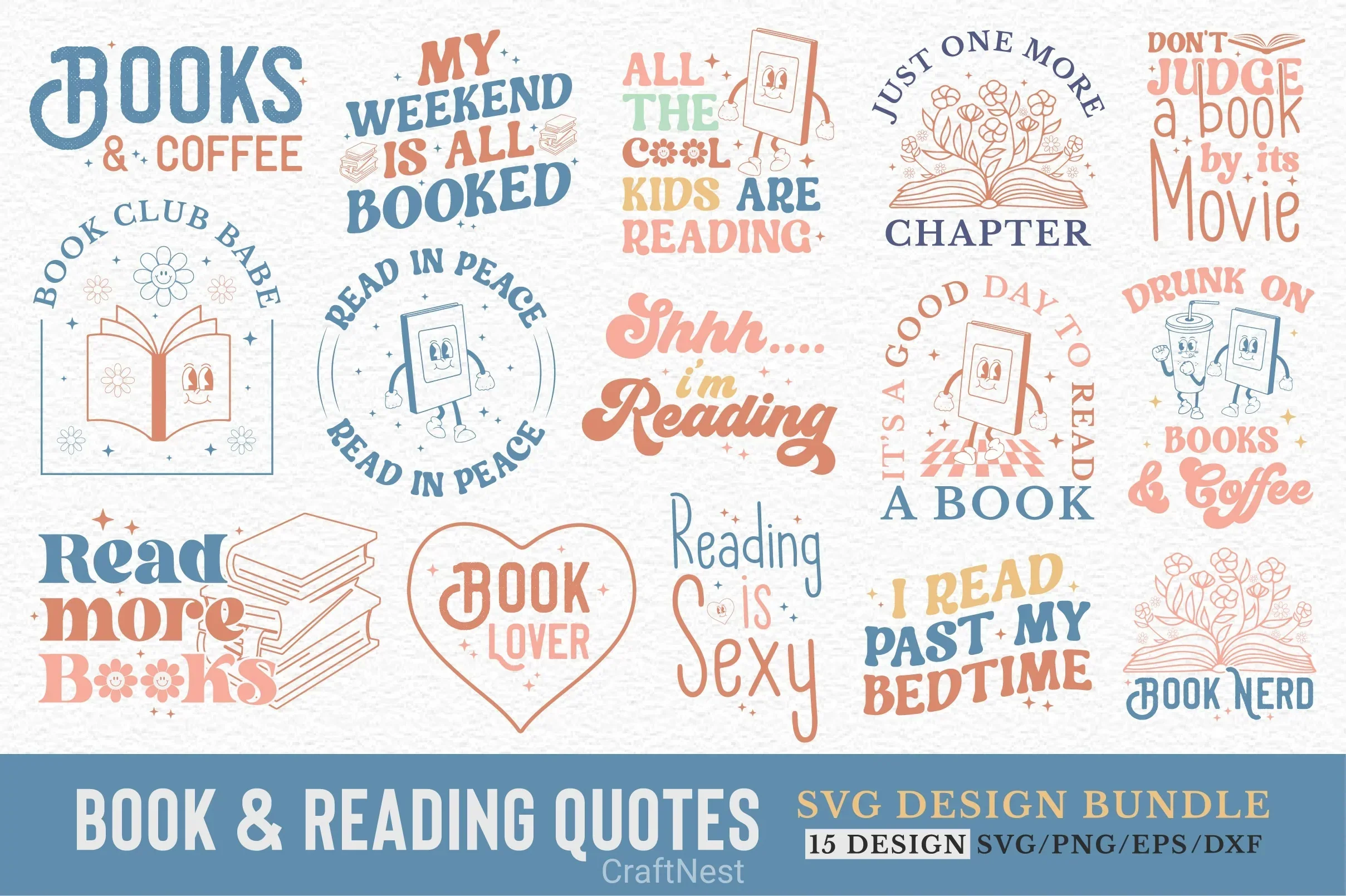 Book SVG Bundle