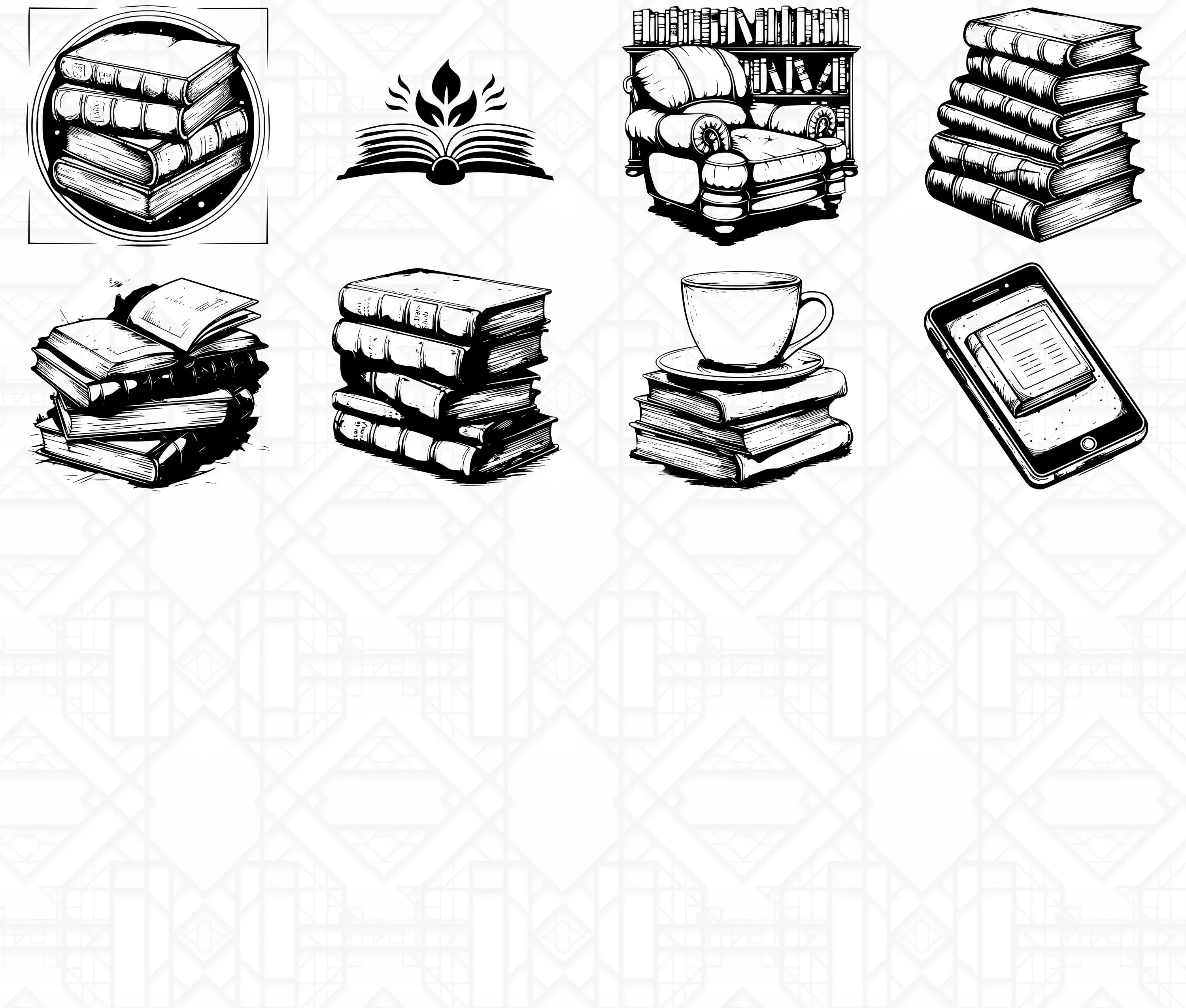 Books Clubs SVG Bundle - Image 3
