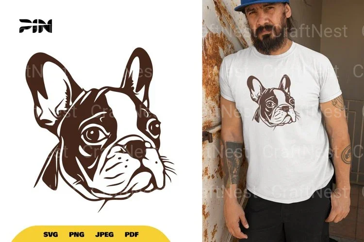 Bulldog Pet SVG Bundle