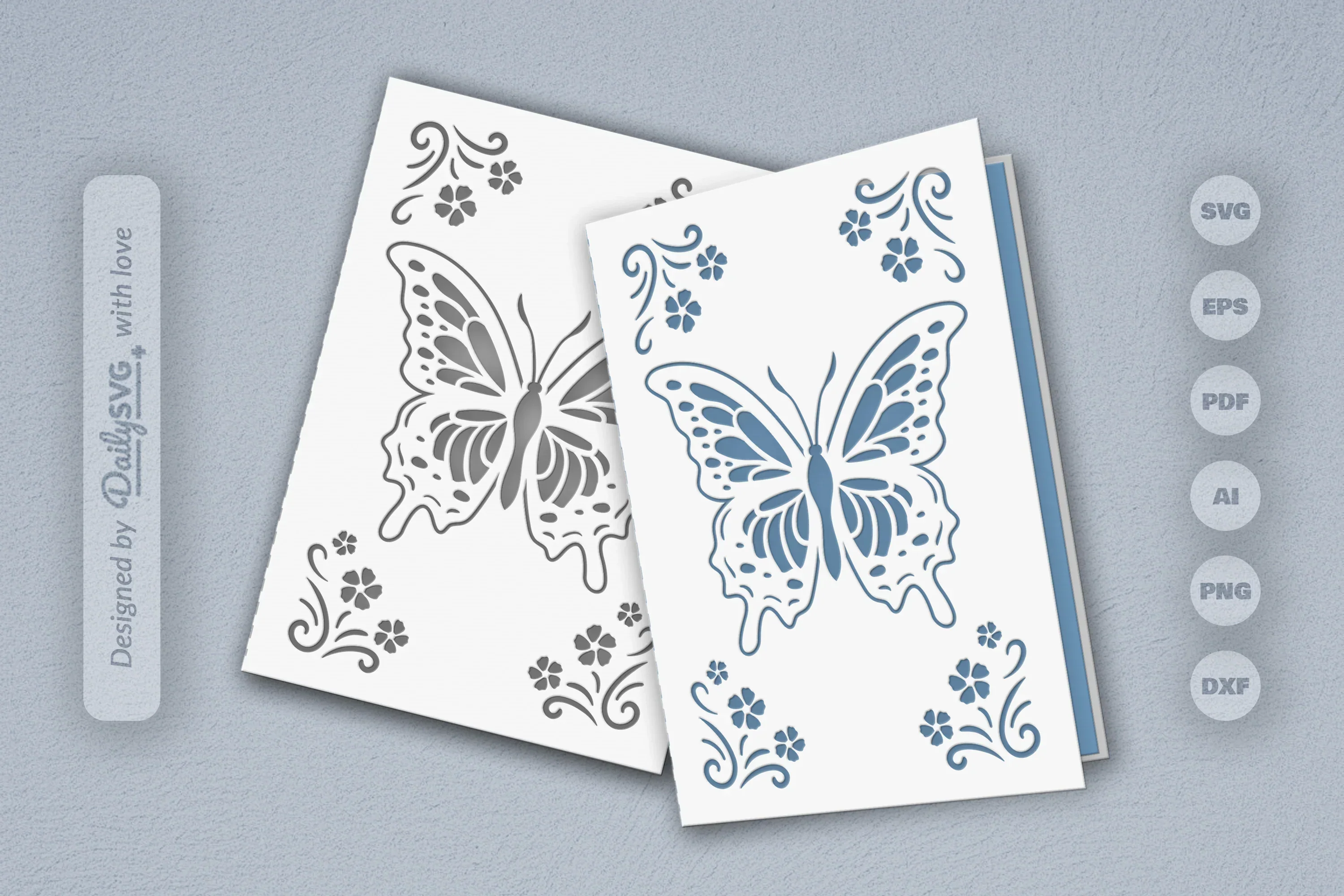 Butterfly Floral SVG Bundle