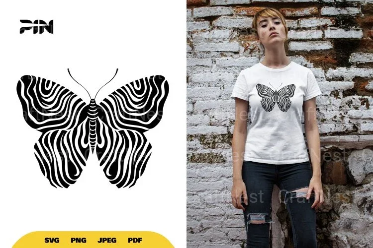 Butterfly Marble SVG Bundle