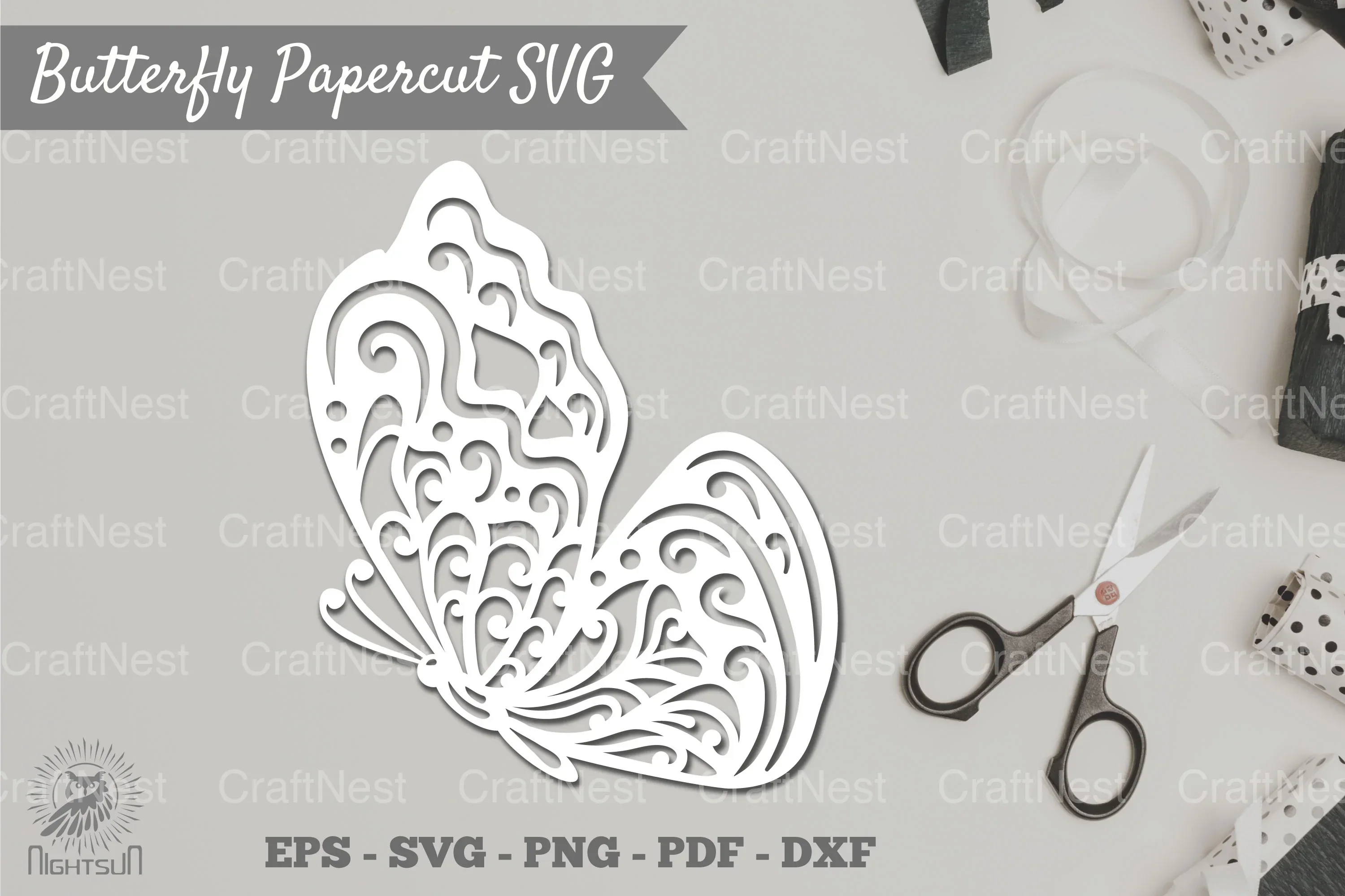 Butterfly Papercut SVG Bundle