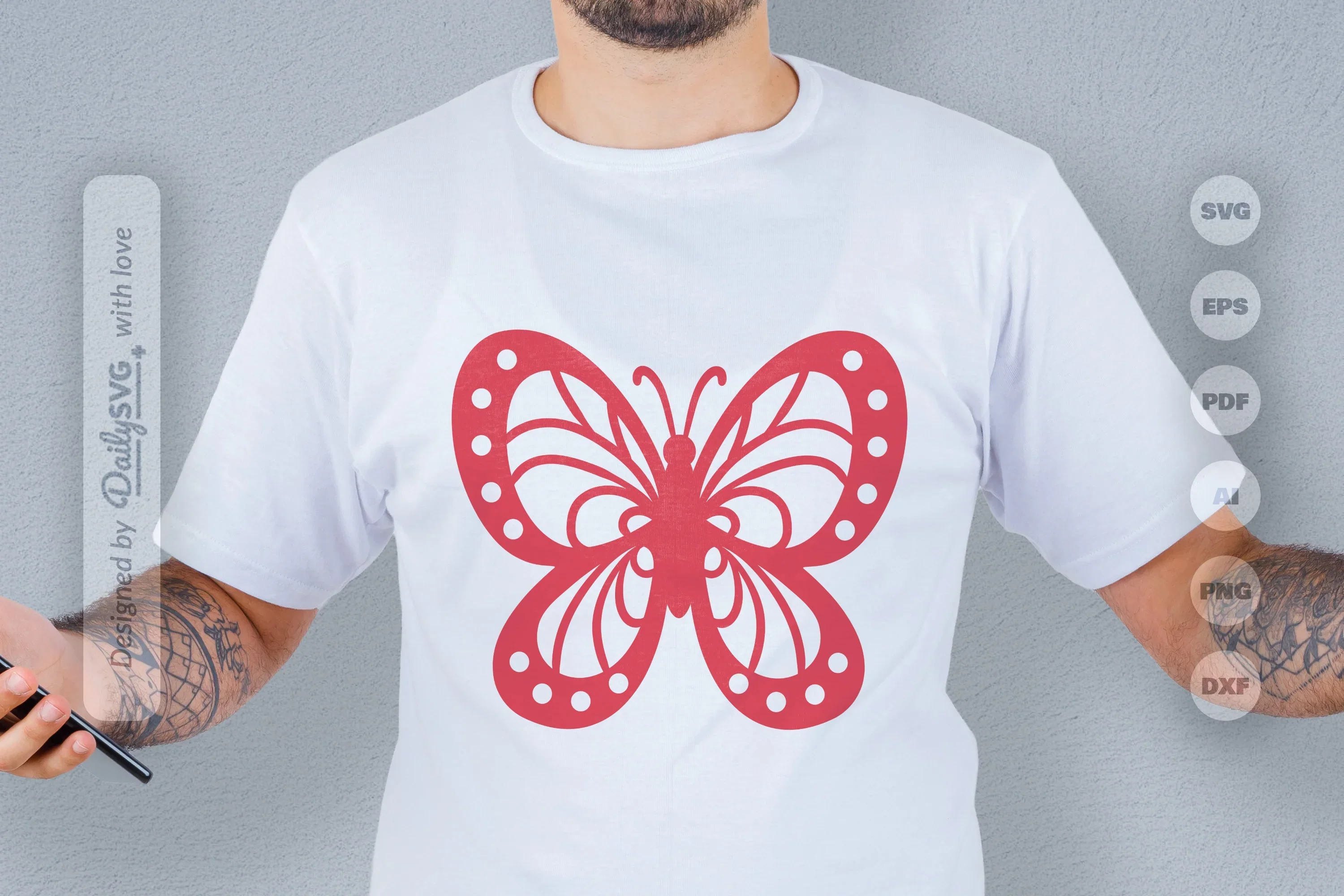 Butterfly SVG Bundle: Stunning Collection for Nature Lovers - Image 3