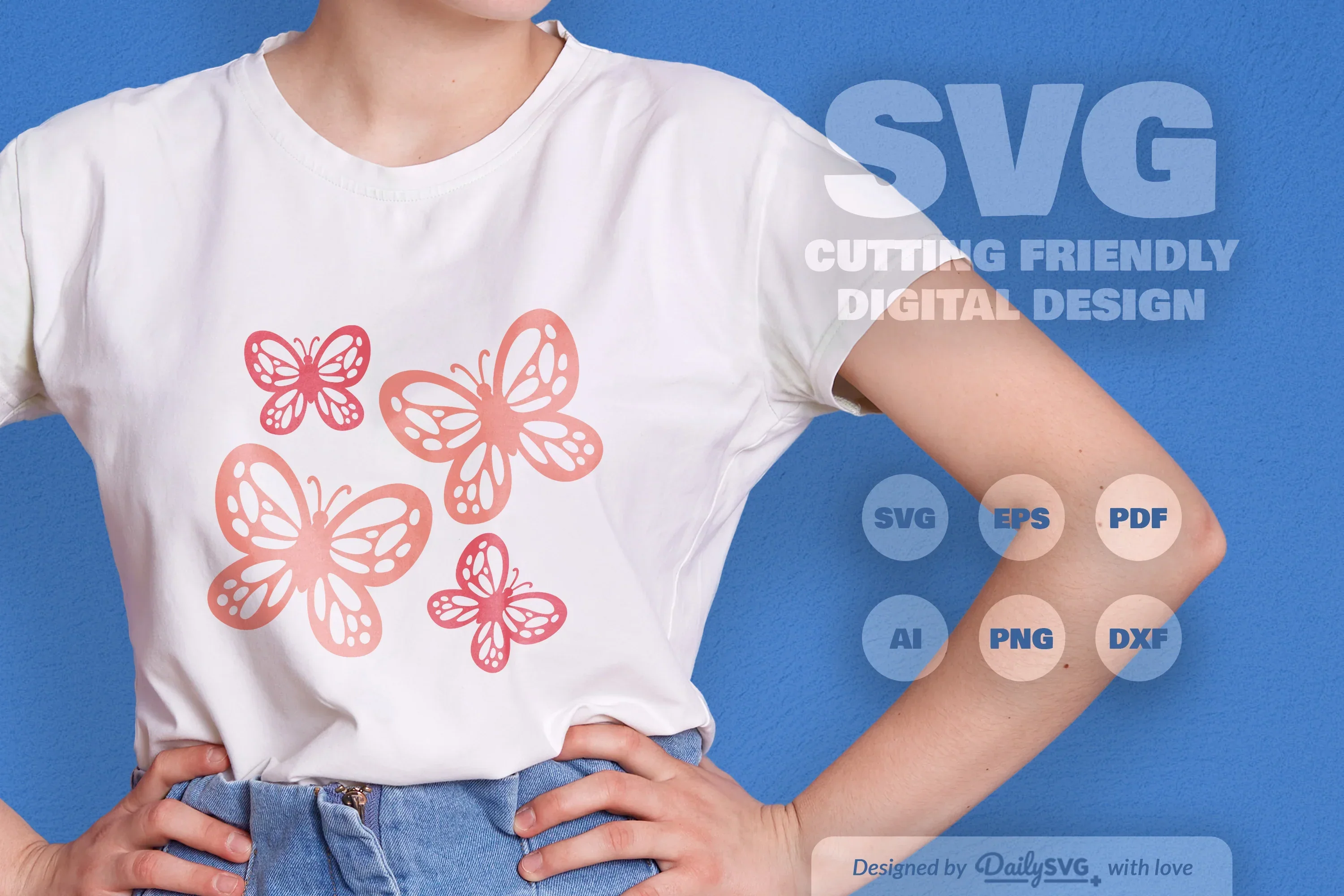 Butterfly SVG Bundle: Stunning Collection for Nature Lovers - Image 2