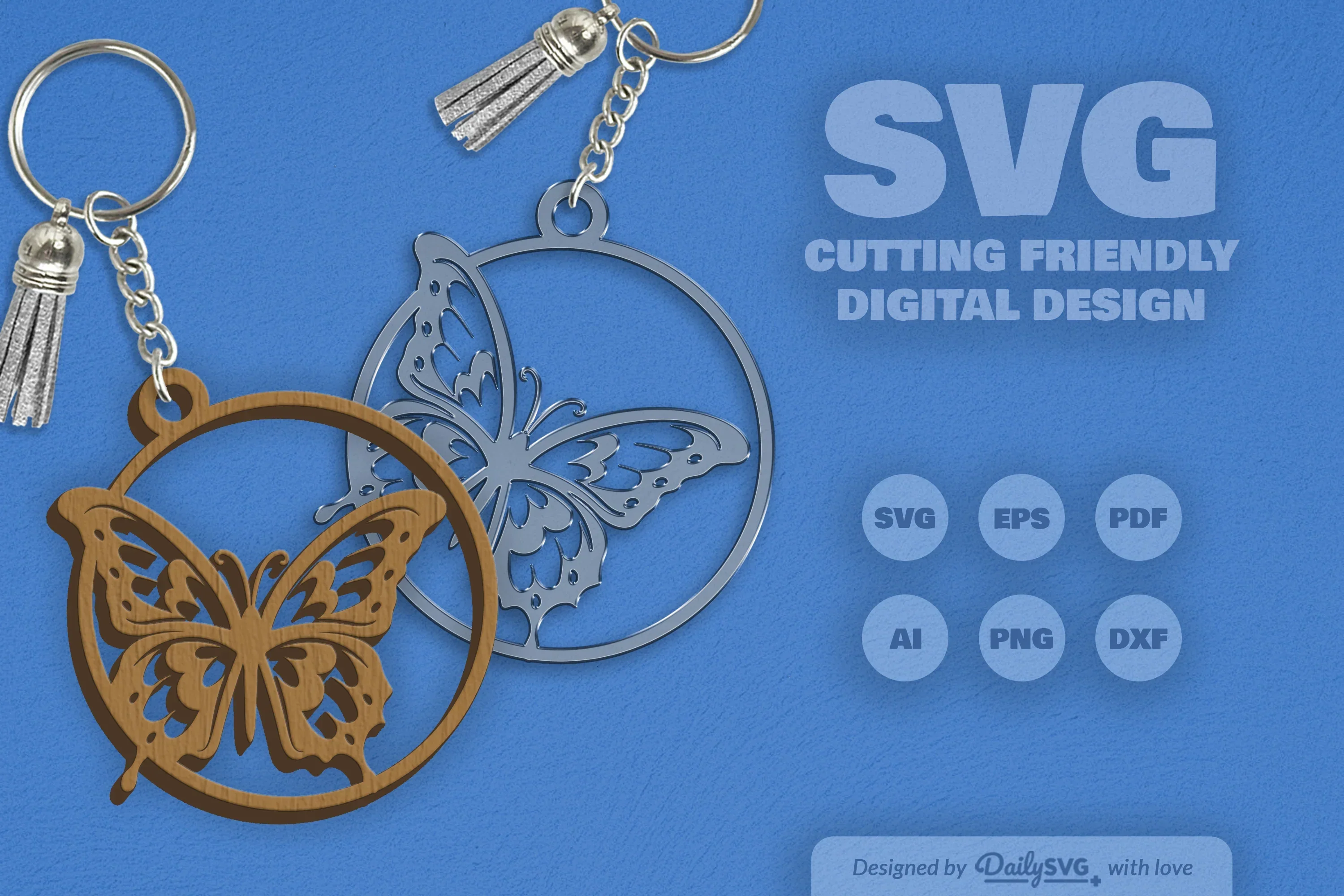 Butterfly SVG Round SVG Bundle - Image 2
