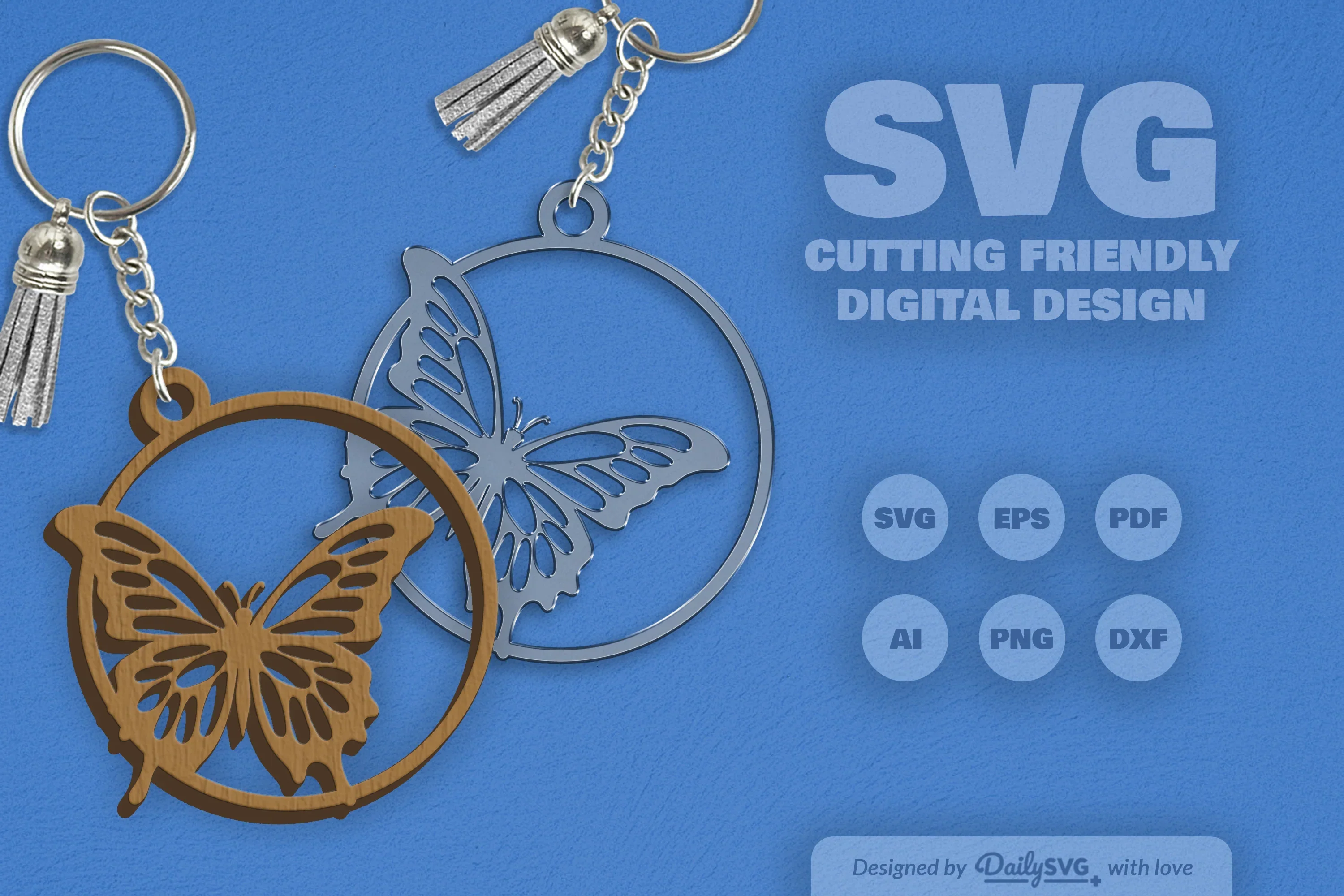 Butterfly SVG Round SVG Bundle - Image 2