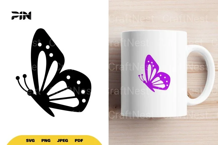 Butterfly Vector Clipart Bundle