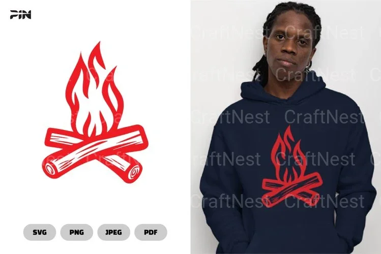 Campfire Camping SVG Bundle