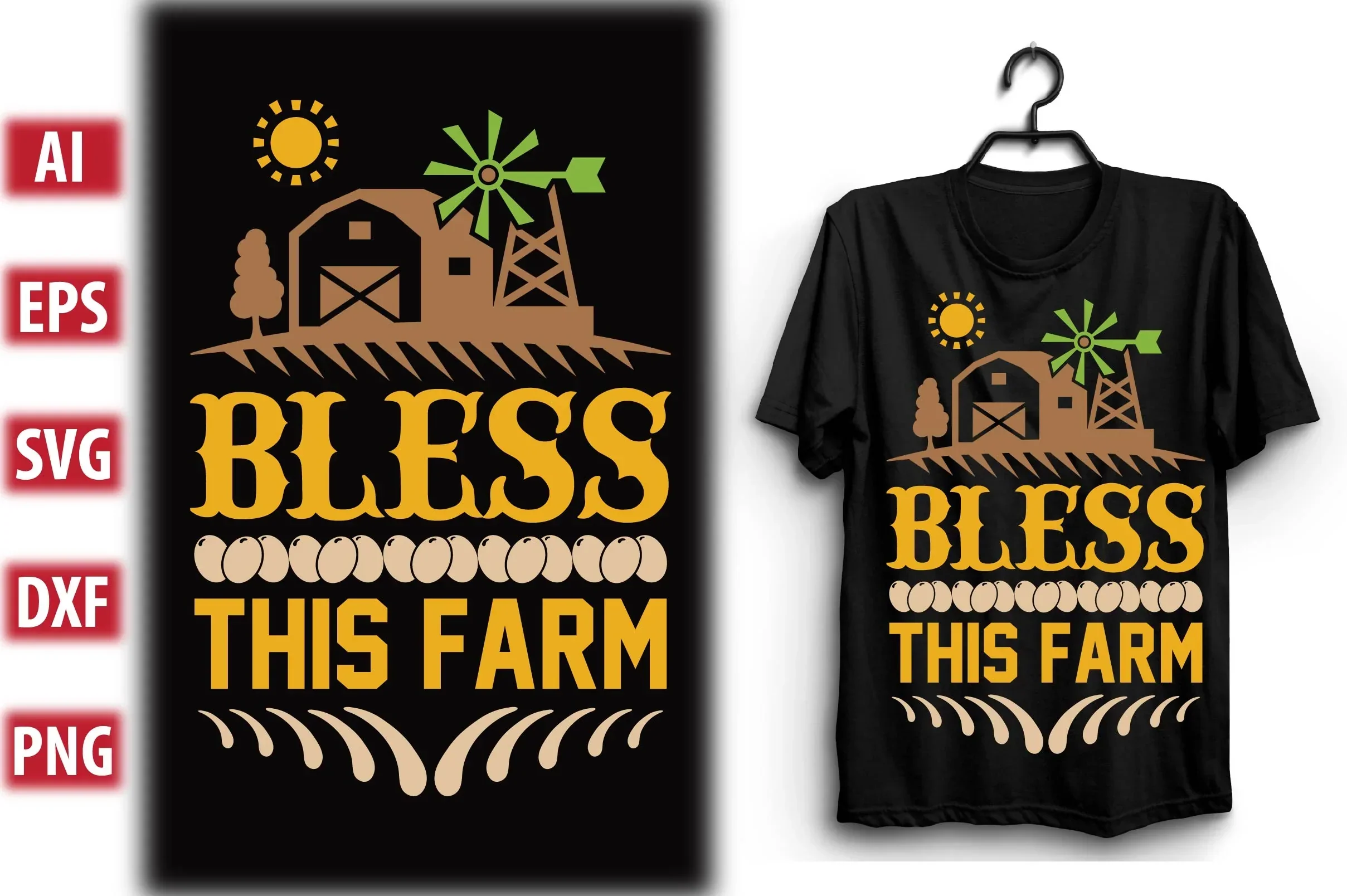 Camping And Dog T-Shirt Bundle - Image 4